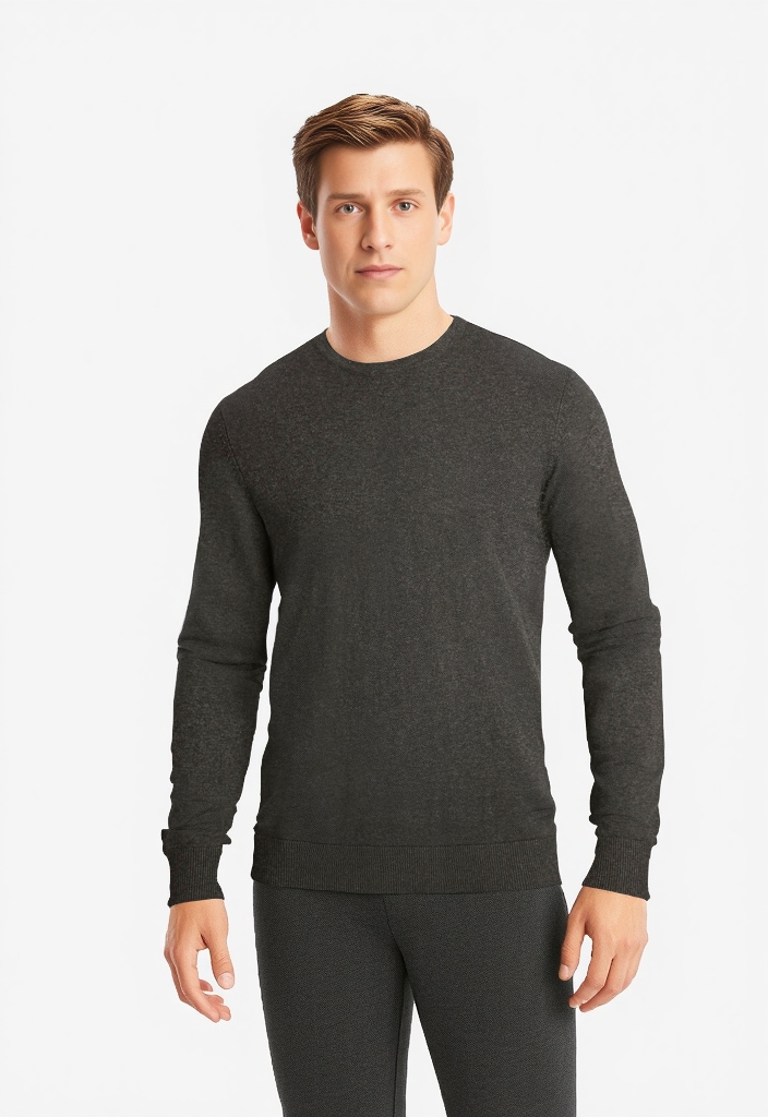 Image of Jack & Jones Rundhalspullover "EMIL KNIT"