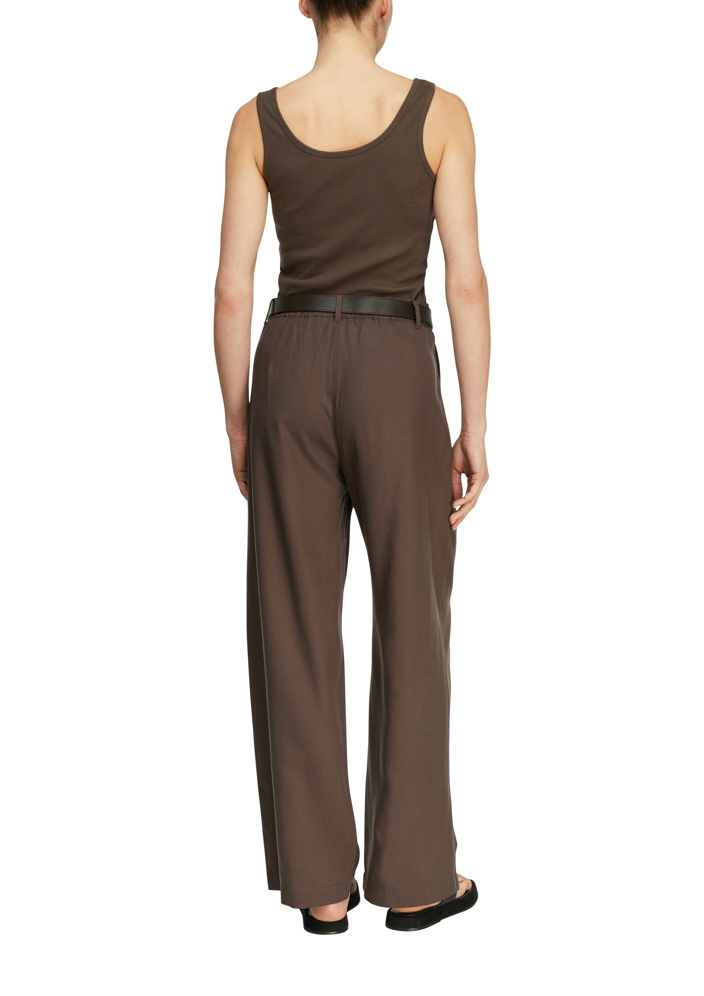 Comma Stoffhose  mit Leinenanteil