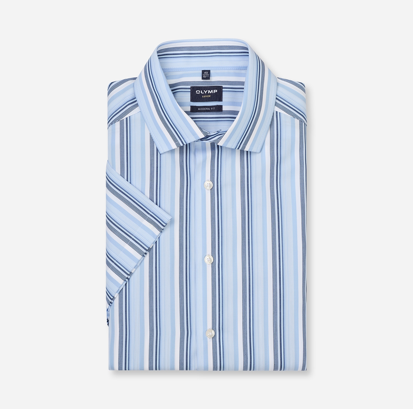 OLYMP Chemise à manches courtes »Luxor« chemise business, modern fit, Global Kent