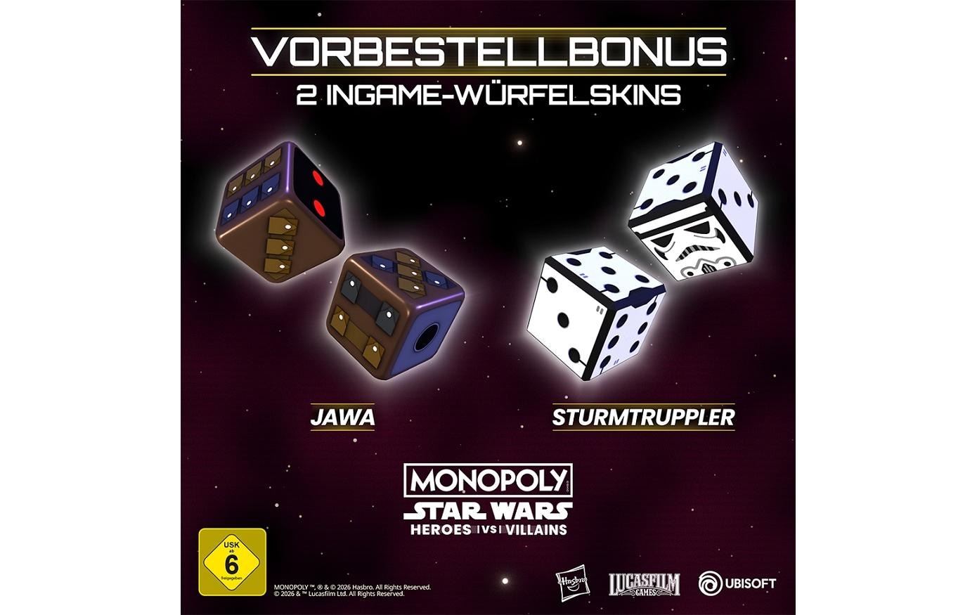 UBISOFT Spielesoftware »Ubisoft Monopoly: Star Wars Heroes vs Villains SW (Box)« Nintendo Switch