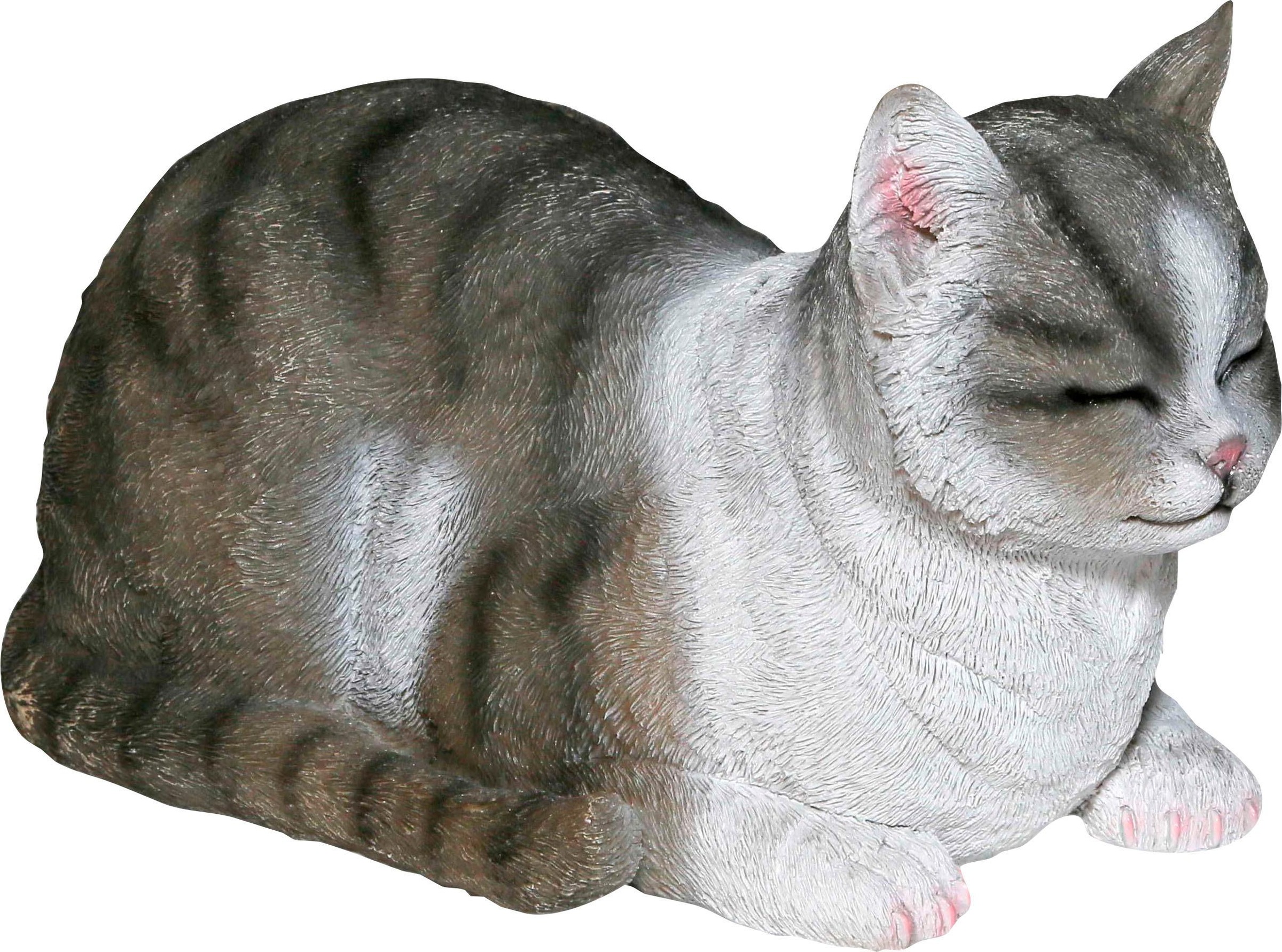 Image of Casa Collection by Jänig Dekofigur »Katze«, grau-weiss, liegend bei Ackermann Versand Schweiz