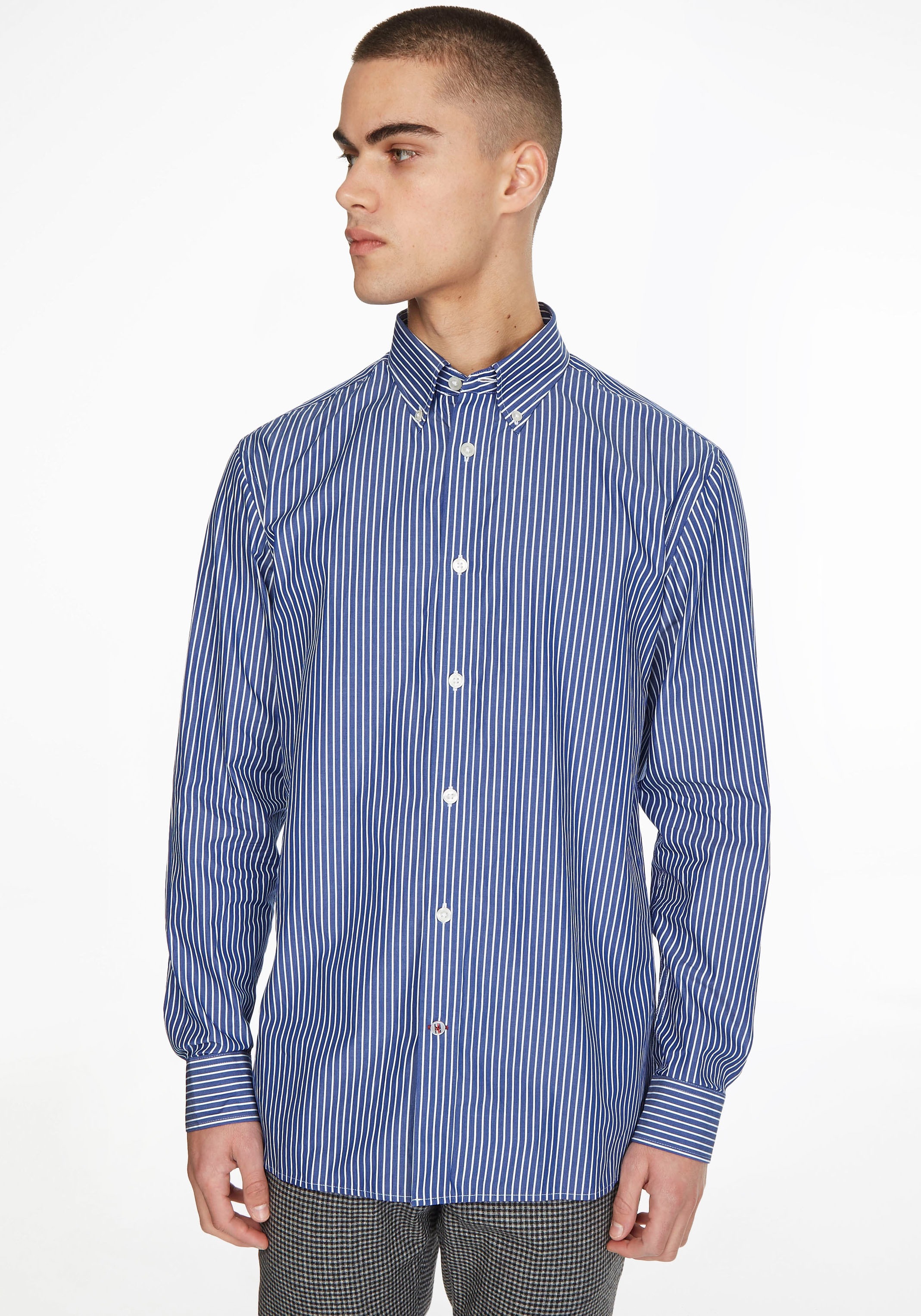 Image of Tommy Hilfiger Langarmhemd »CLASSIC STRIPE CF SHIRT« bei Ackermann Versand Schweiz