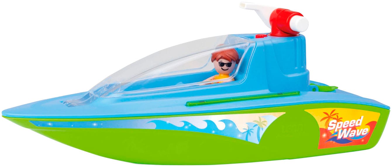 Image of Lena Spielzeug-Boot "Boazz Sportboot" inklusive Spielfigur; Made in Europe