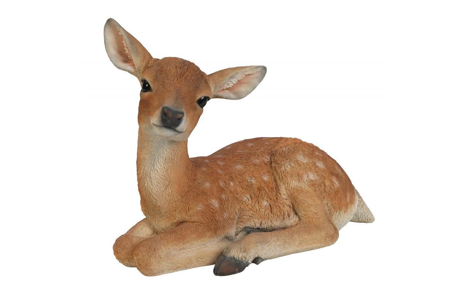 Image of Dekofigur "Vivid Arts Hirschkuh liegend, Polyresin"