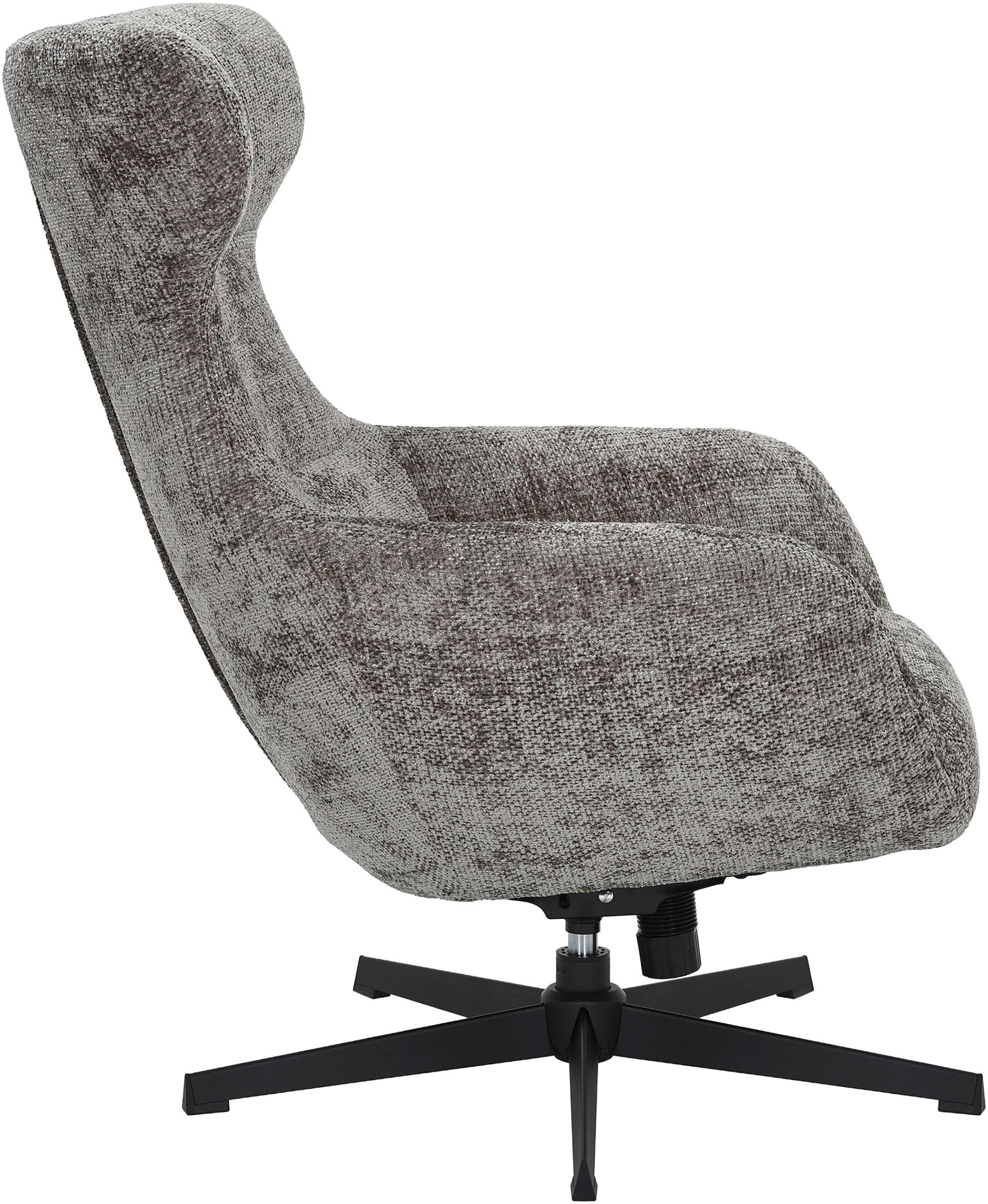 SalesFever Sessel »Sessel Chenillestoff« 1 Stk. tlg. Komfortsessel mit ergonomischem Sitzkomfort und weichem Stoff