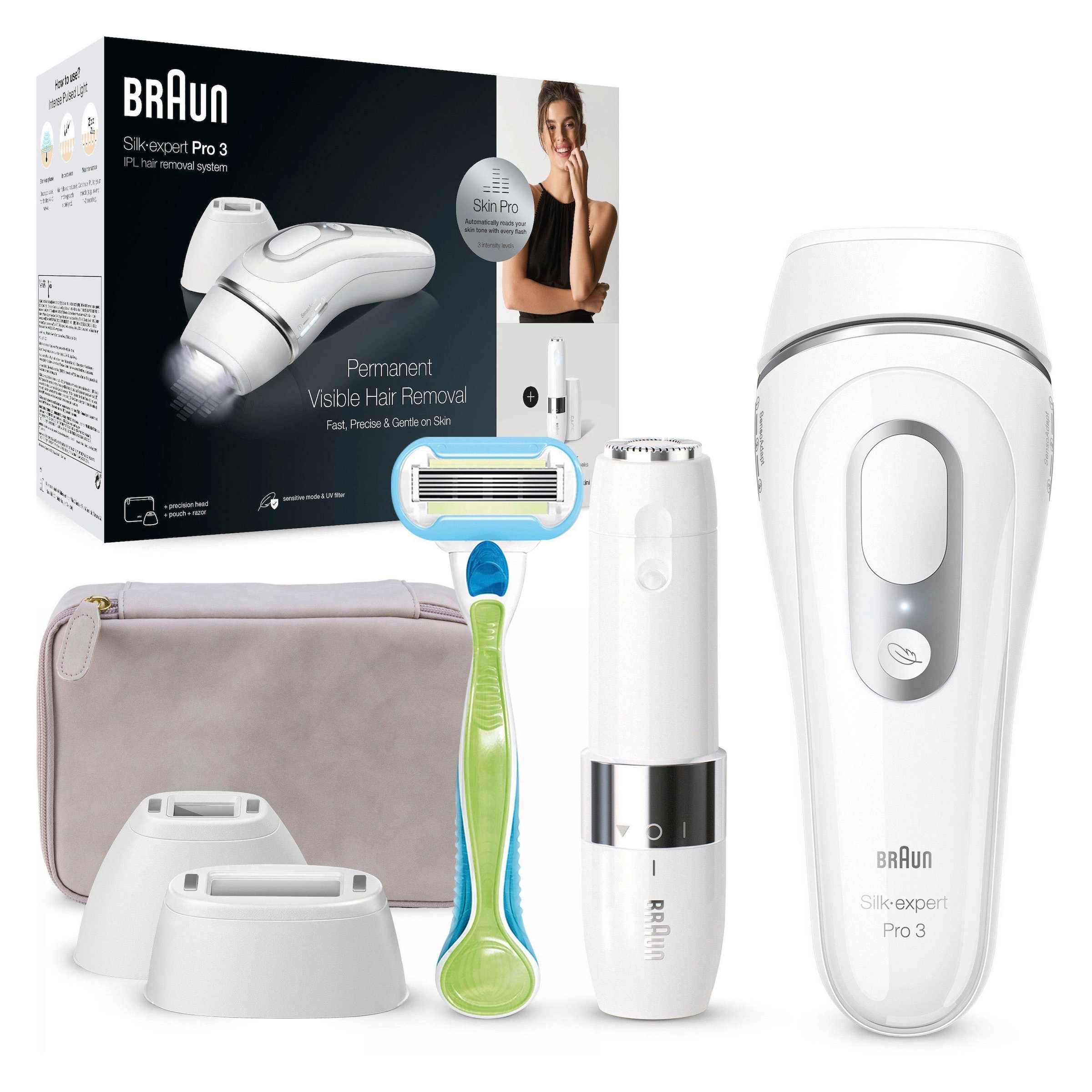 Braun IPL-Haarentferner »Silk-Expert Pro 3 PL3139«, 300.000 Lichtimpulse, Skin... kaufen