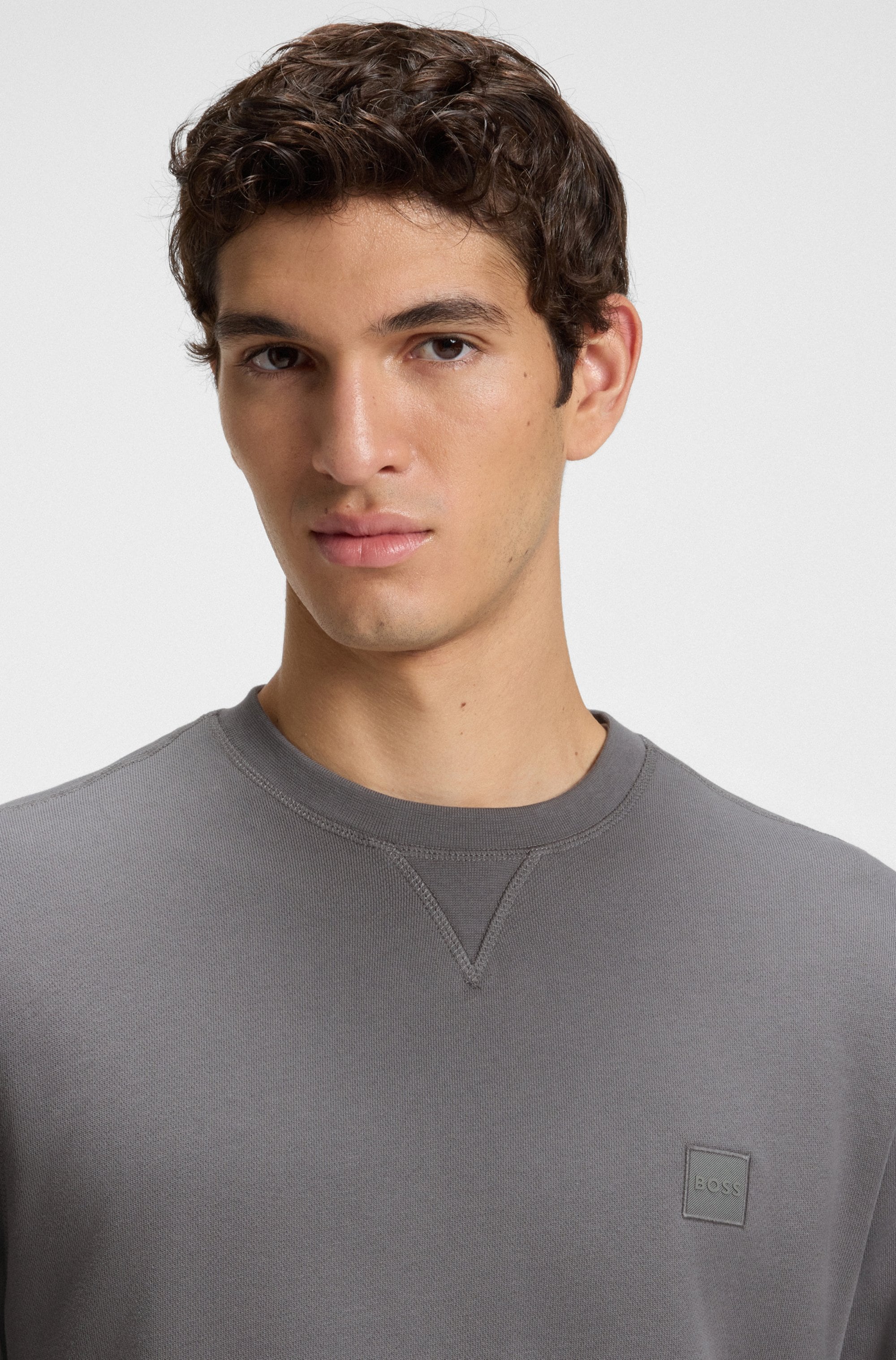 BOSS ORANGE Sweatshirt »Westart«, mit BOSS Logopatch