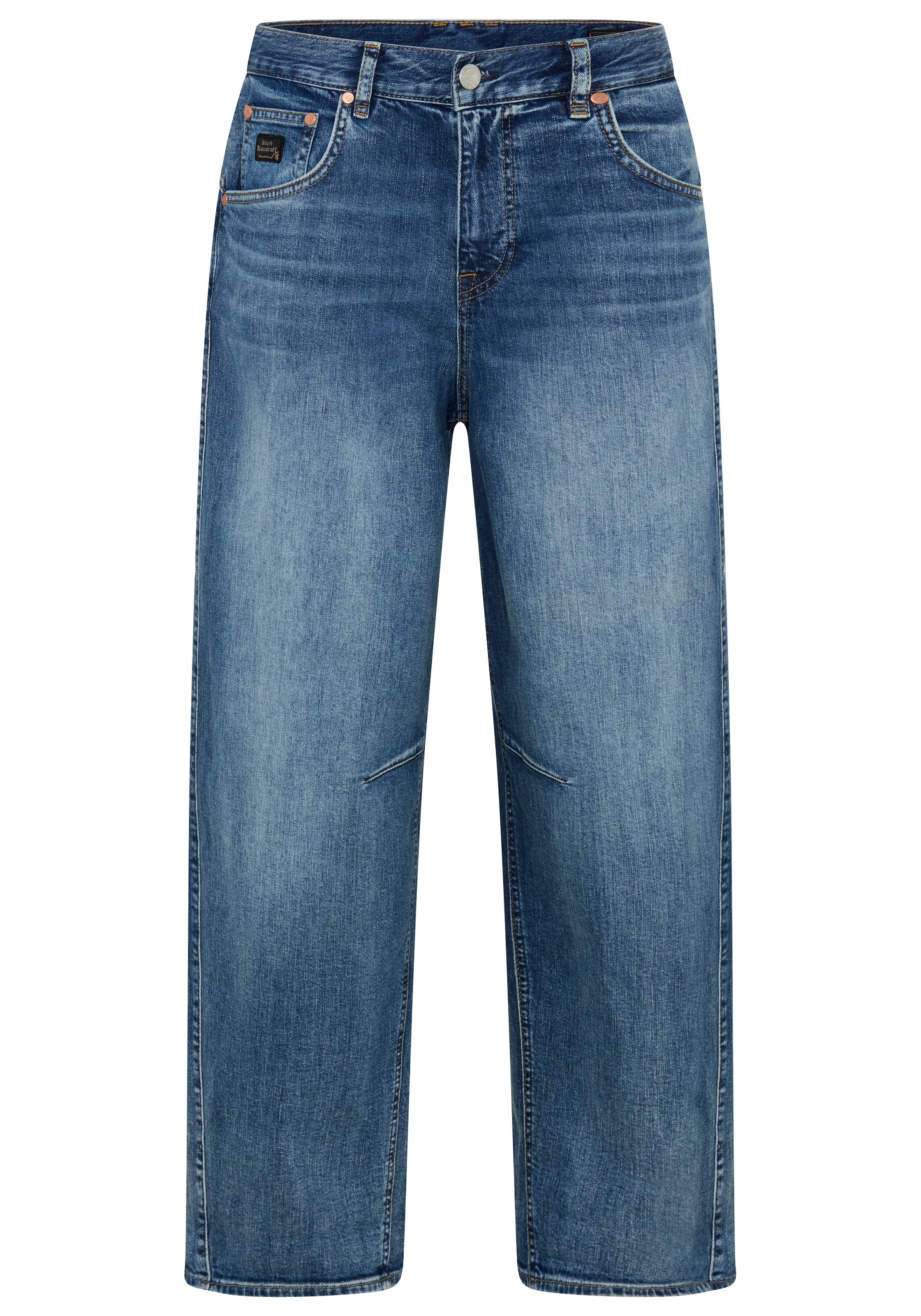 Herrlicher 5-Pocket-Jeans »Barrow Denim Stretch« im Barrel Fit, hoher Bund