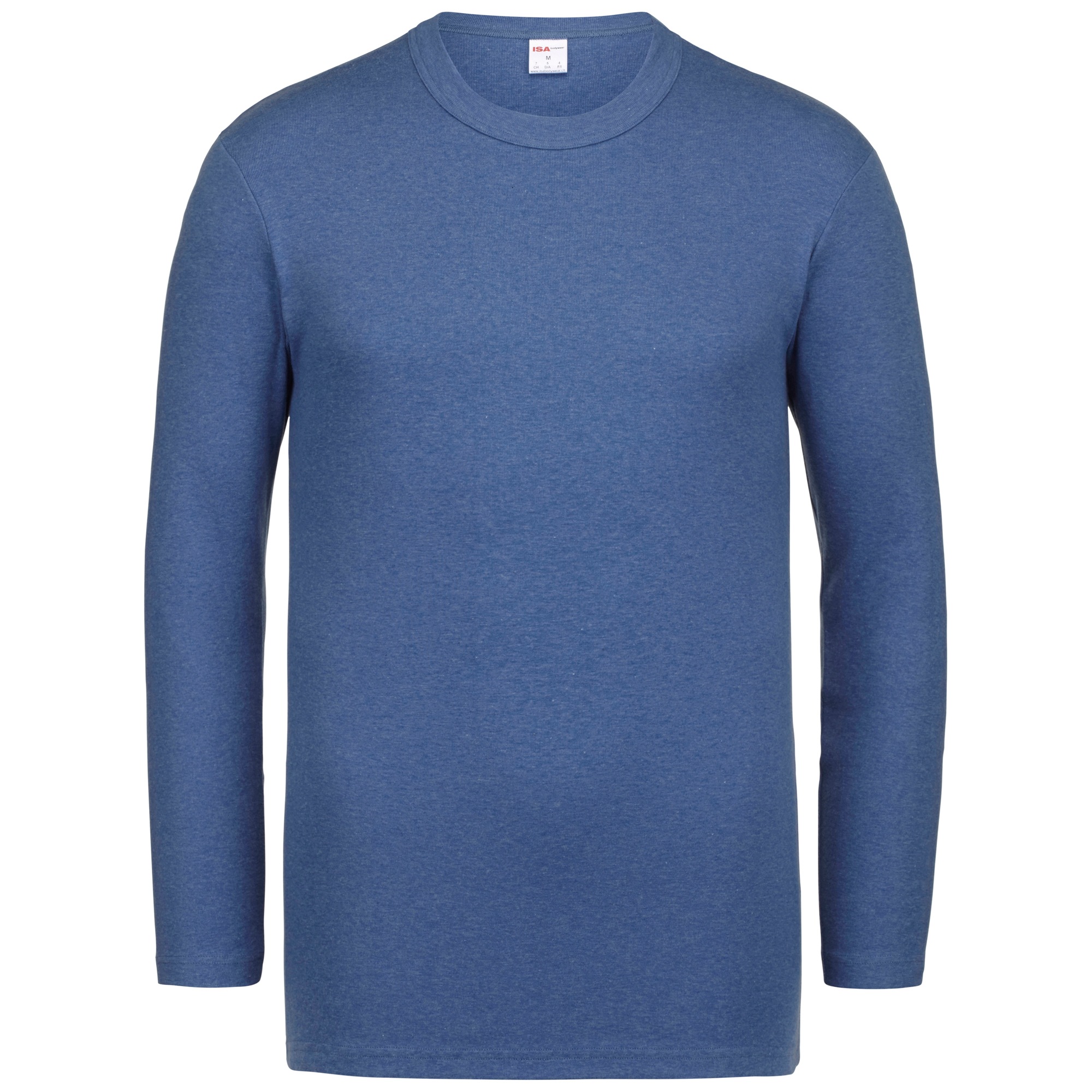 Image of ISA Bodywear Rundhalsshirt »Shirt langarm 1632«, genäht mit 40% Solarstrom bei Ackermann Versand Schweiz