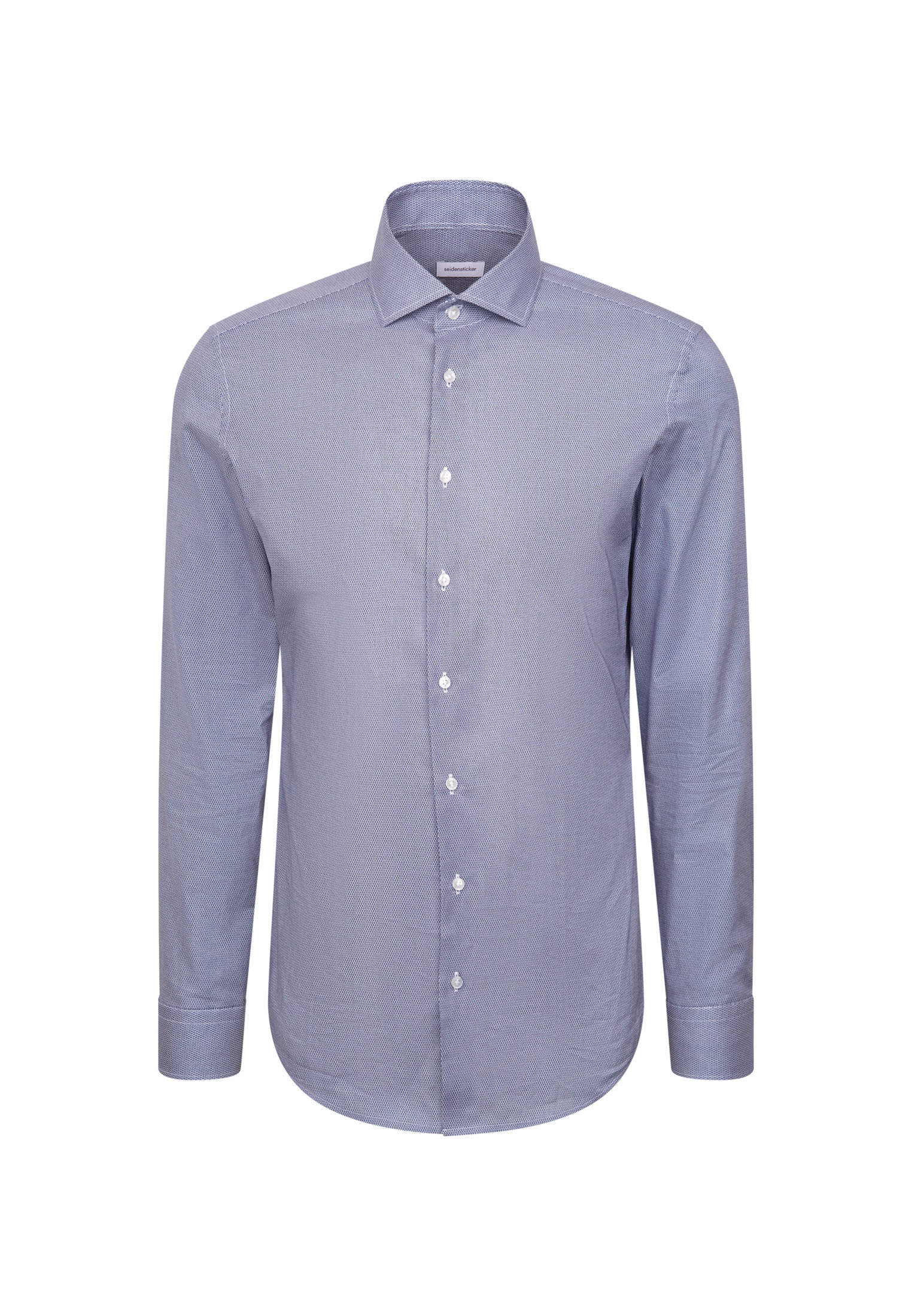 seidensticker Chemise d'affaires »Schwarze Rose« Slim 1/1 Kentkragen Druck