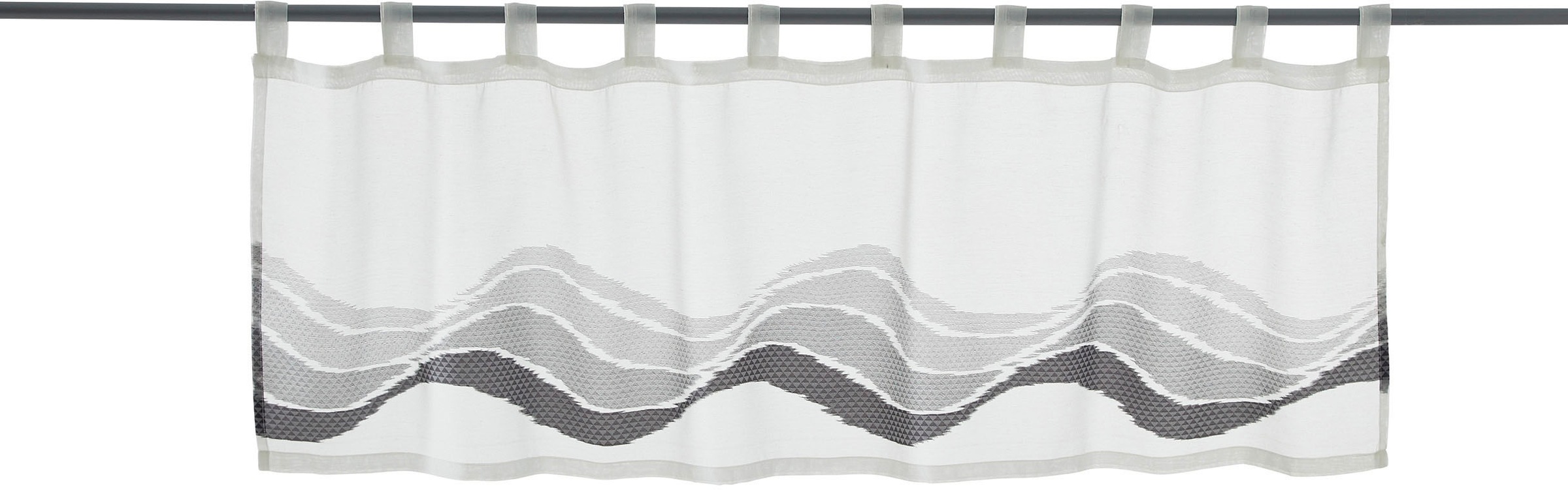 Image of decolife Scheibengardine »Mera«, (1 St.), HxB: 45x140, Scheibengardine mit Webstruktur bei Ackermann Versand Schweiz