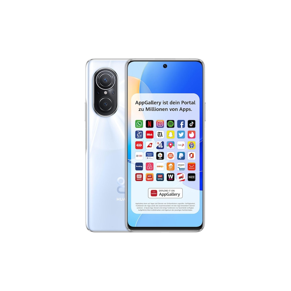 Huawei Smartphone »9 SE Pearl White«, (17,15 cm/6,78 Zoll, 128 GB Speicherplatz, 108 MP Kamera)