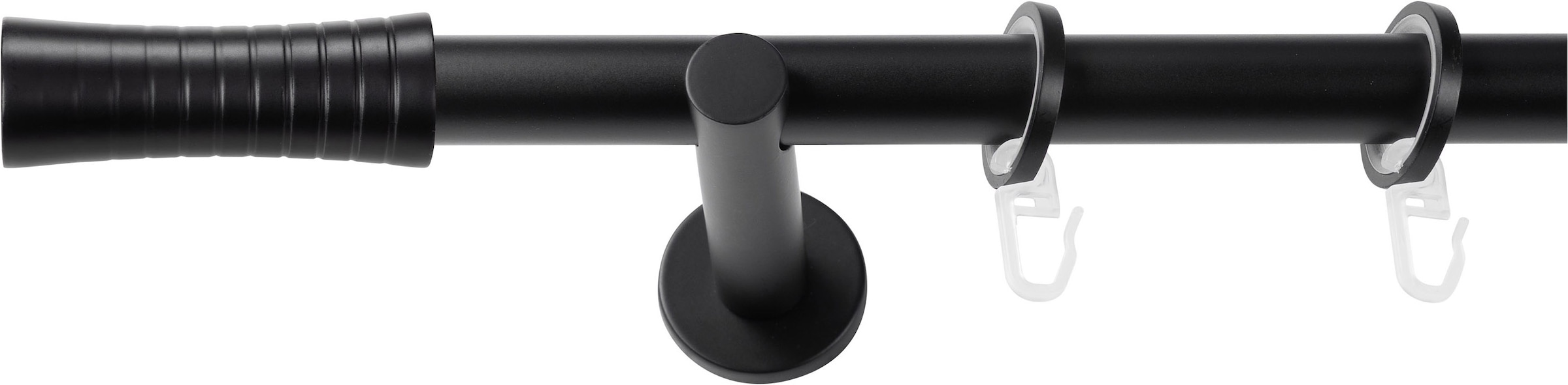 SN DECO GROUP Tringle à rideaux Ø 19 mm 1 course-läufig Fixmass;kürzbar