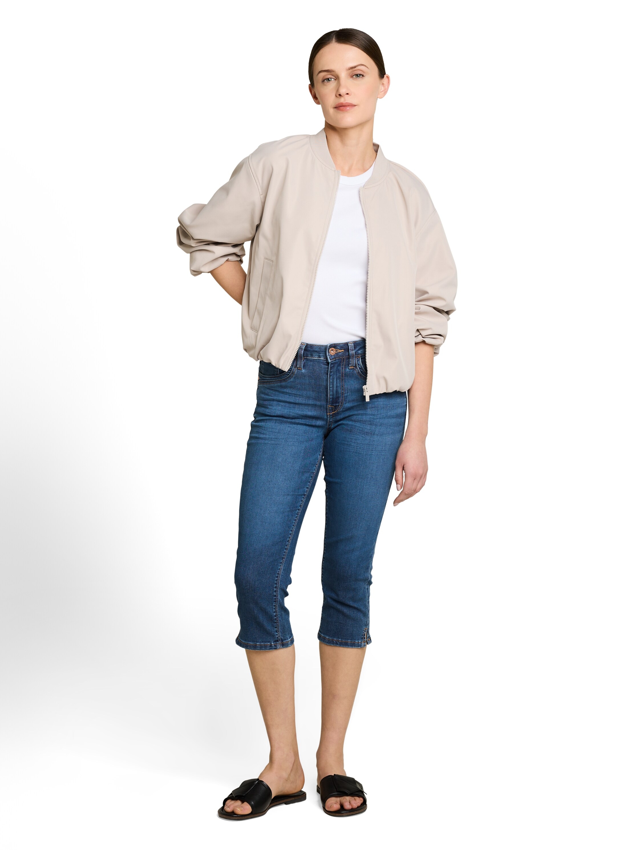 TOM TAILOR Caprijeans »TTLENE Slim« mit Stretch
