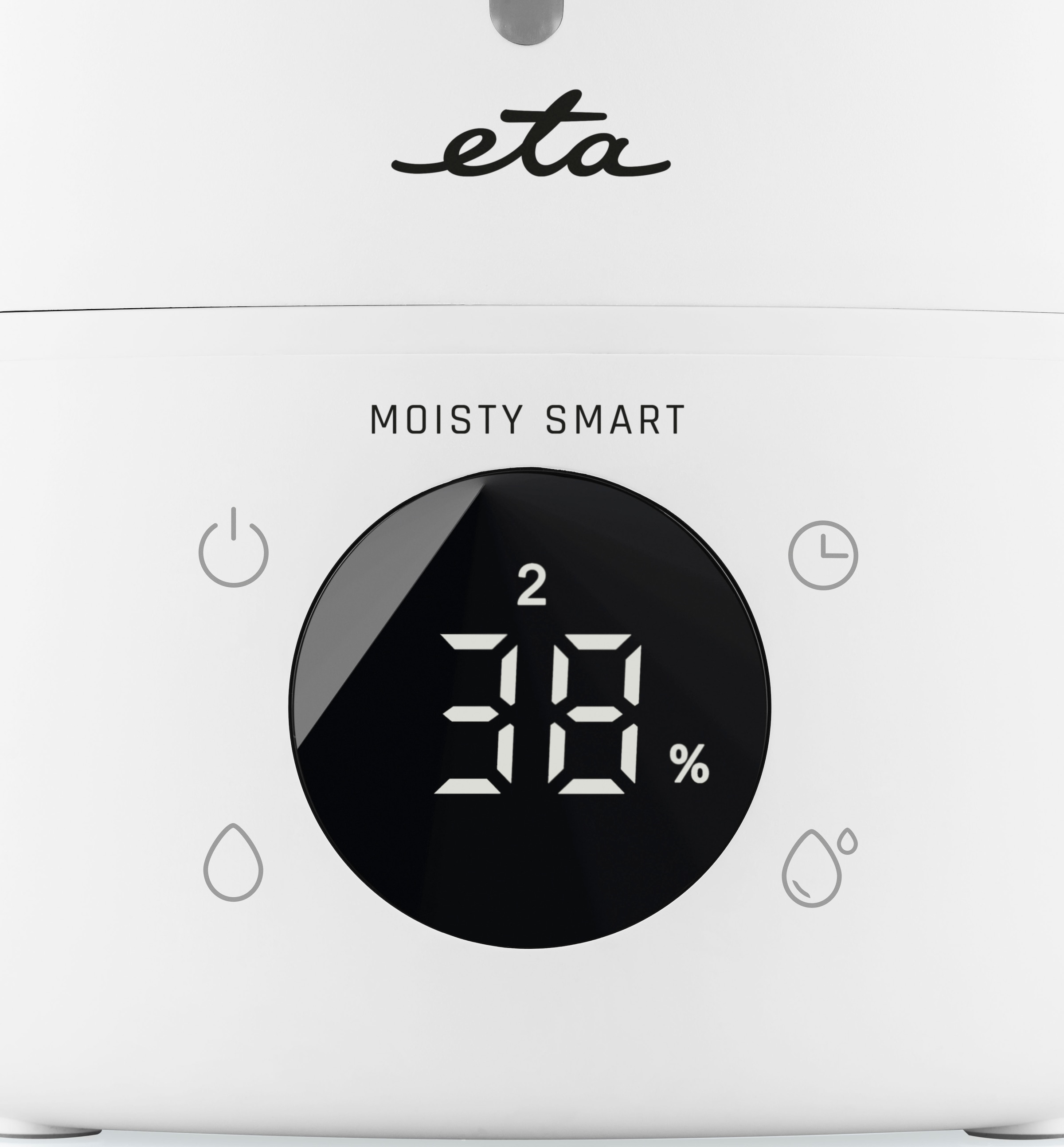 eta Luftbefeuchter »Moisty Smart« 5 l Wassertank Ultraschall-Sprühtechnologie, 12 Std. Betrieb, Smart App, LED-Display