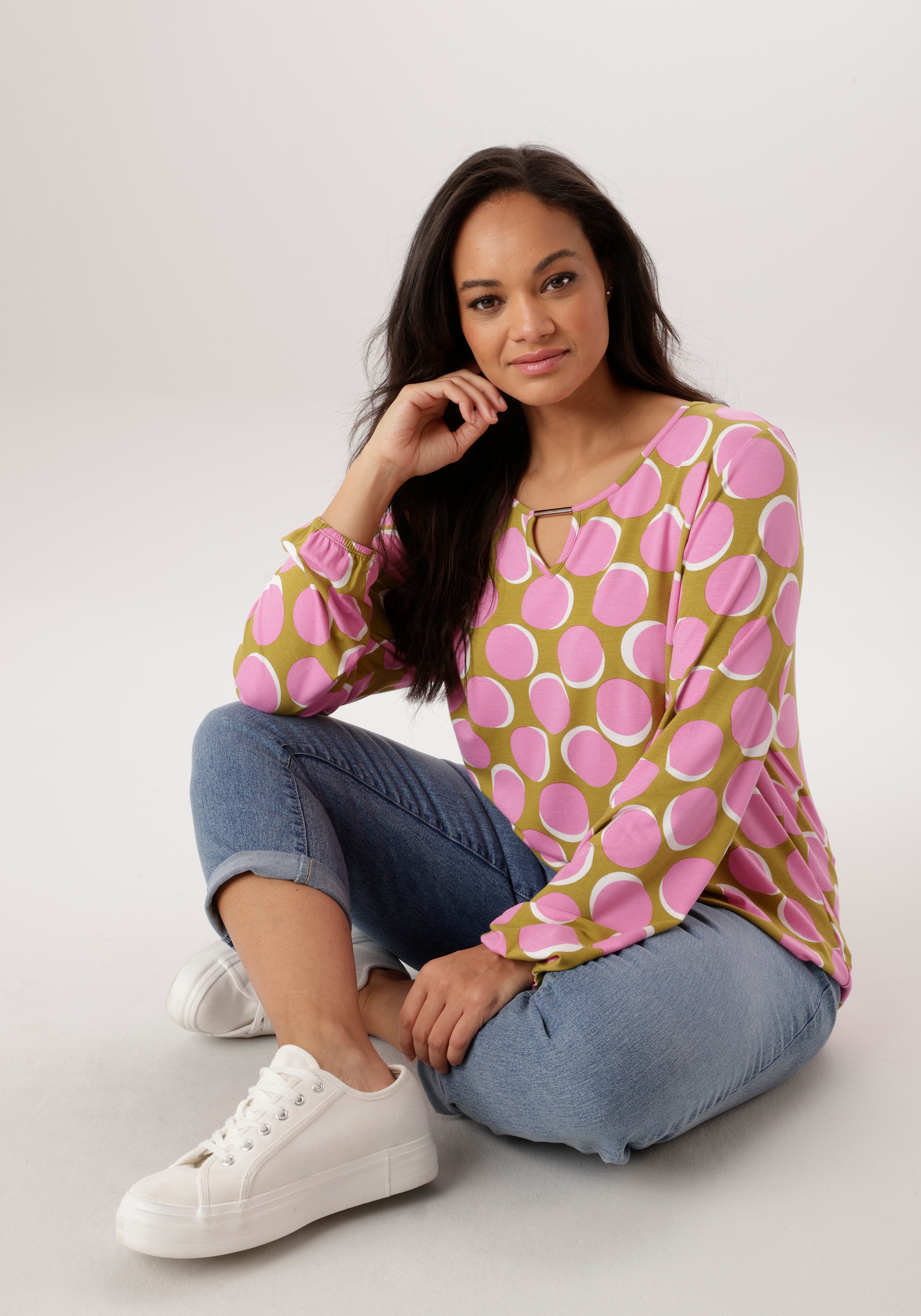 Aniston PLUS Langarmshirt