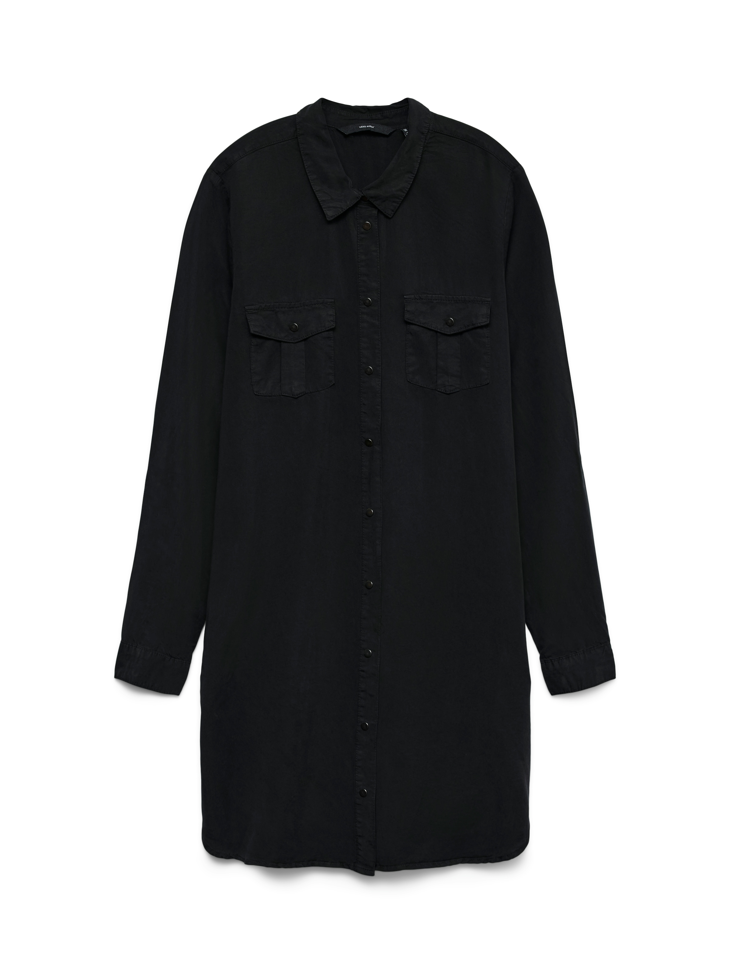 Vero Moda Jeanskleid »VMSILLA« Brusttaschen | Eingrifftaschen