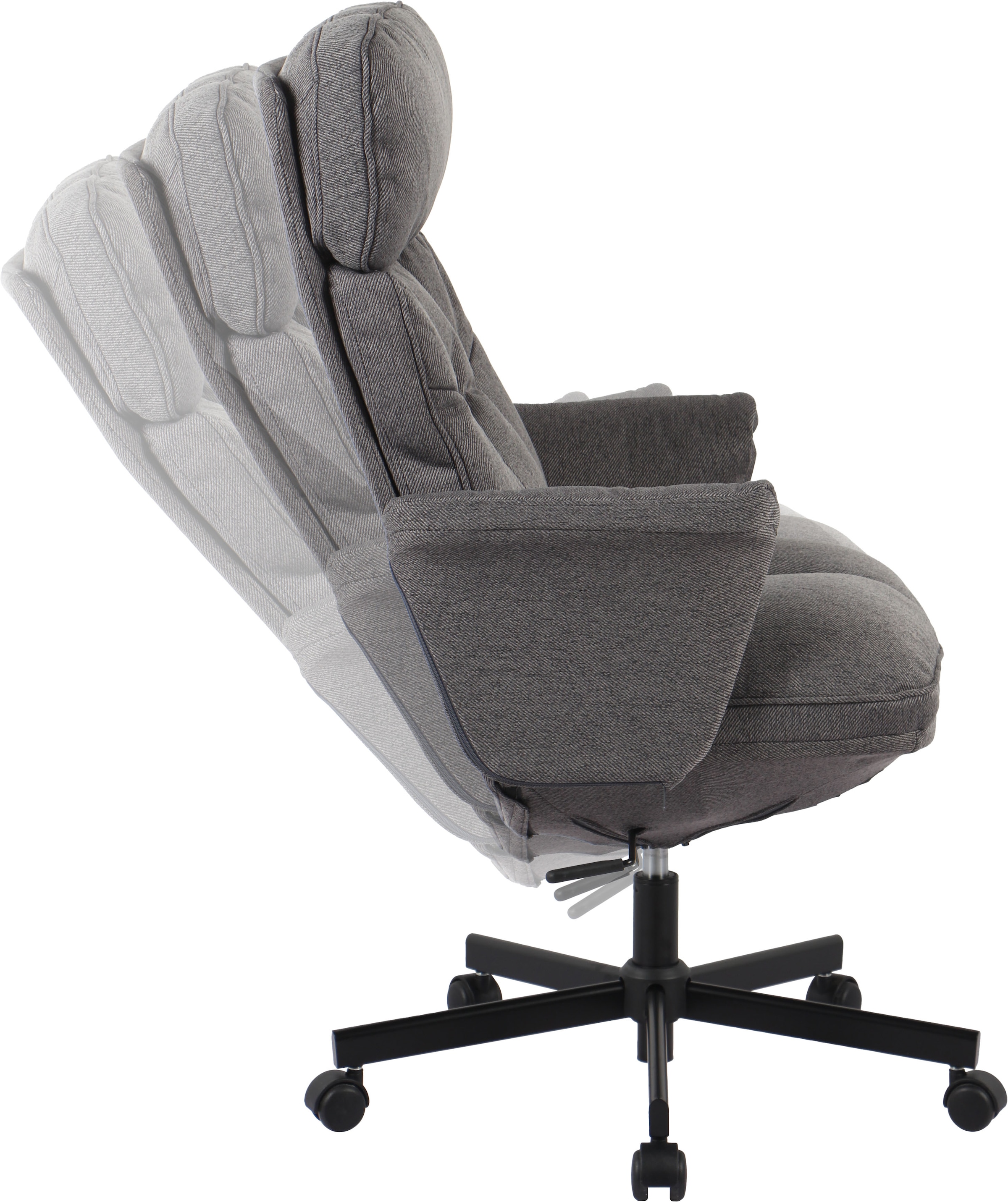 GOODproduct Chefsessel »Emmelie« () komfortable Polsterung, ergonomisch geformte Armlehnen