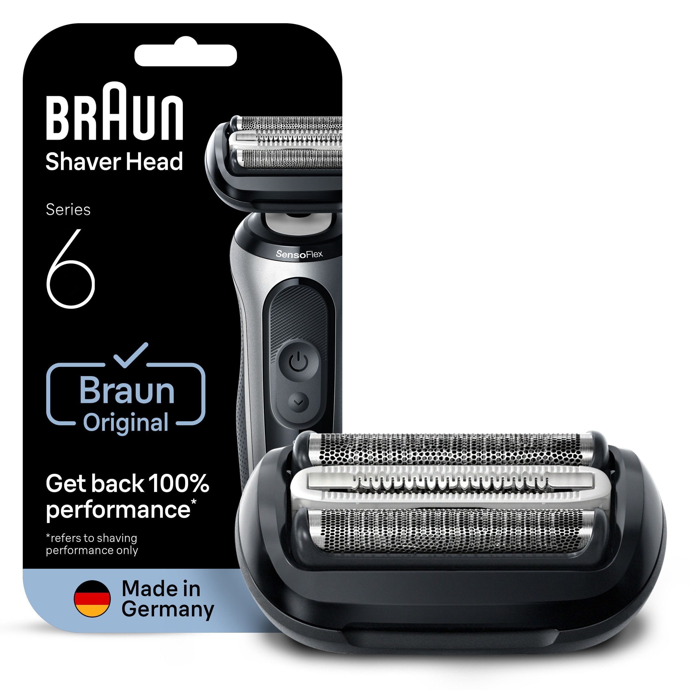 Image of Braun Ersatzscherkopf "Series 6 64B" Kompatibel mit Braun Series 6 Rasierern der Generation 60, 61 und 62