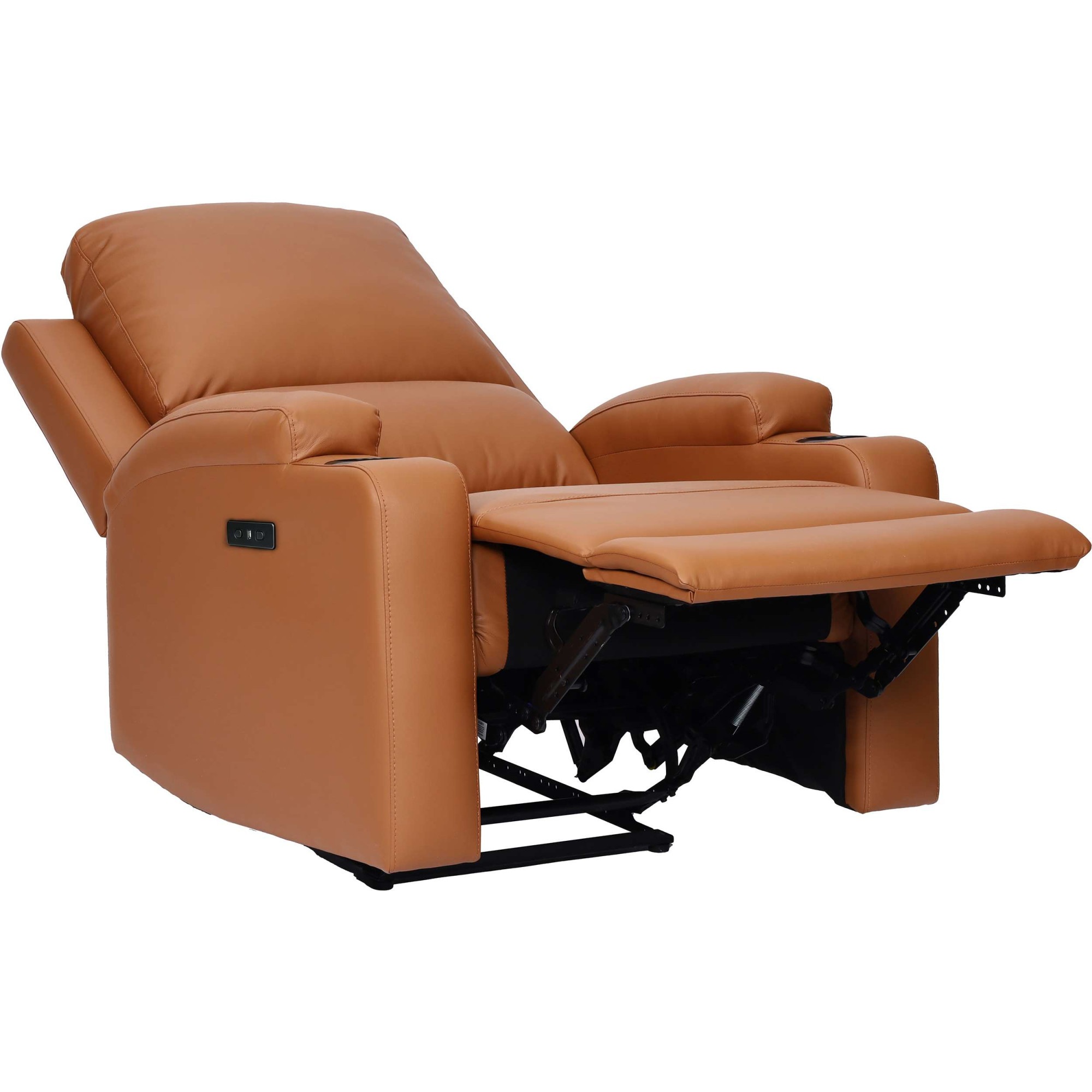 GOODproduct Fauteuil de relaxation »NAPORI Lederoptik, Kinosessel, Multimedia-Sessel« Fauteuil TV avec fonction relaxation manuelle et électrique et porte-boisson