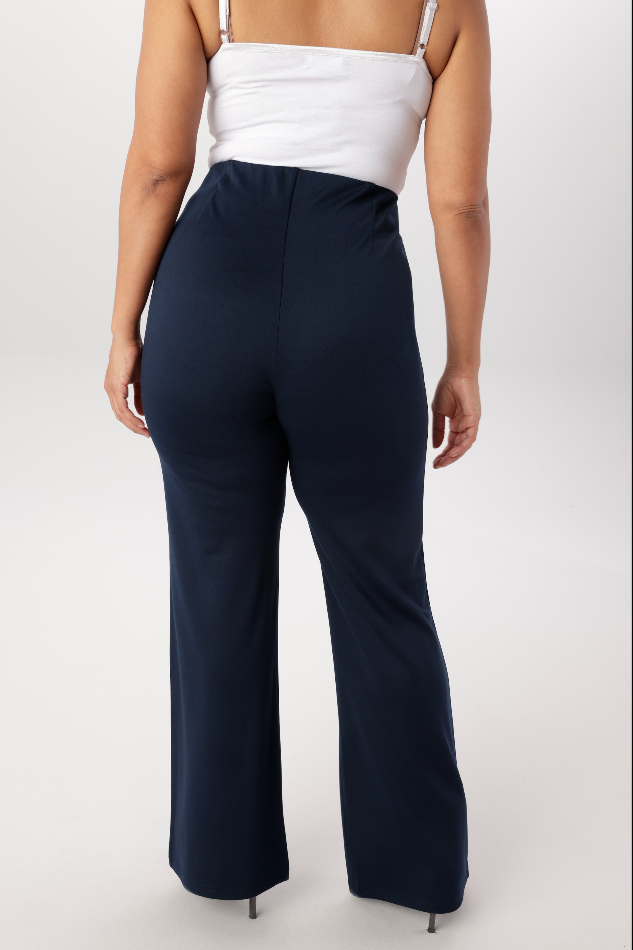 Aniston PLUS Pantalon à enfiler  décoré de plis - NOUVELLE COLLECTION