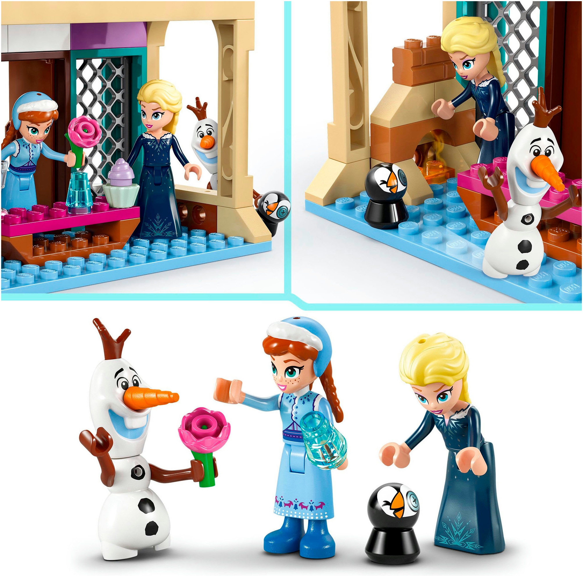 LEGO® Pions de construction »Das Arendelle Schloss (43265), LEGO Disney Princess« Made in Europe