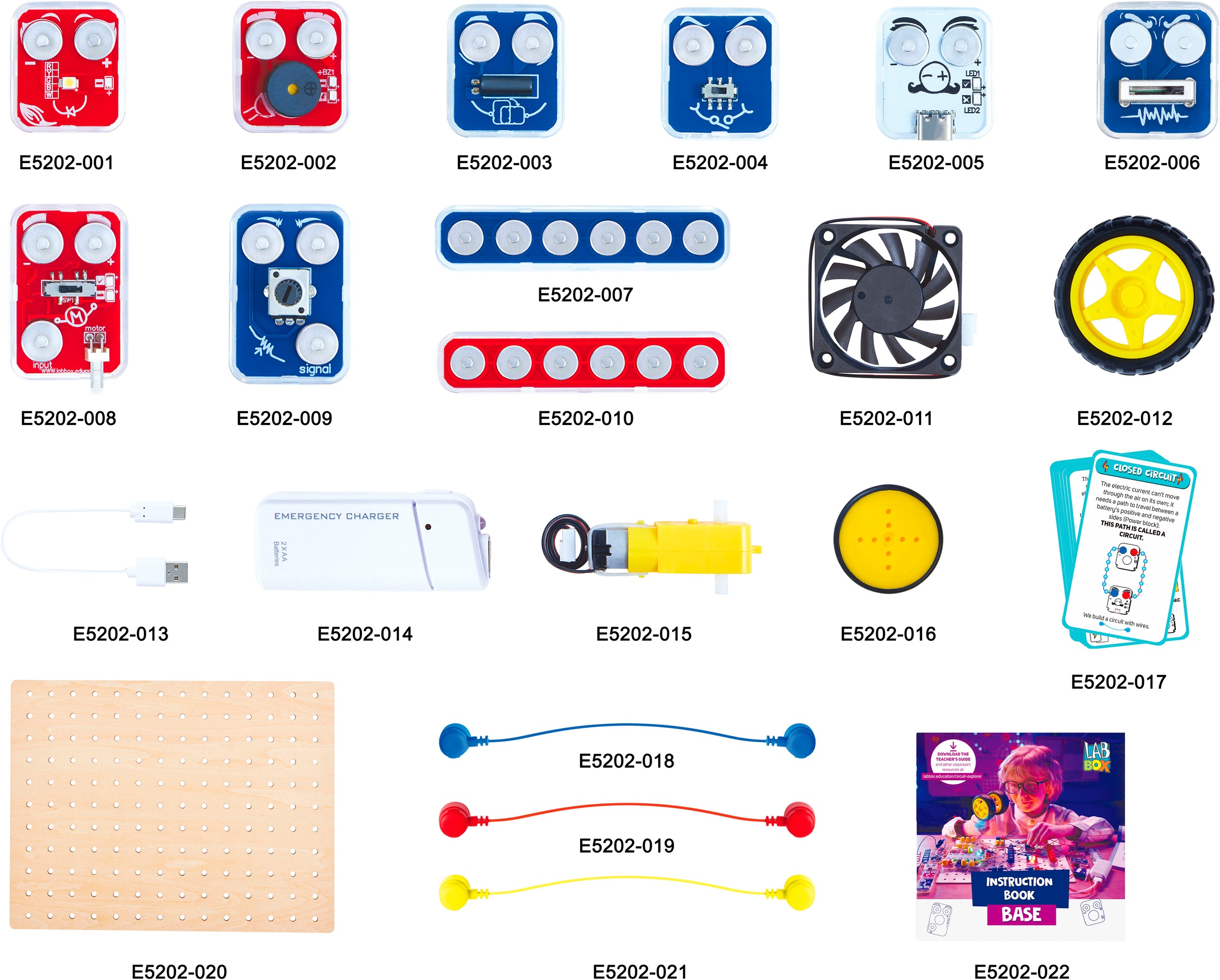 Hape Coffret d'expérimentation »Forscher Schaltkreise-Set Basic«