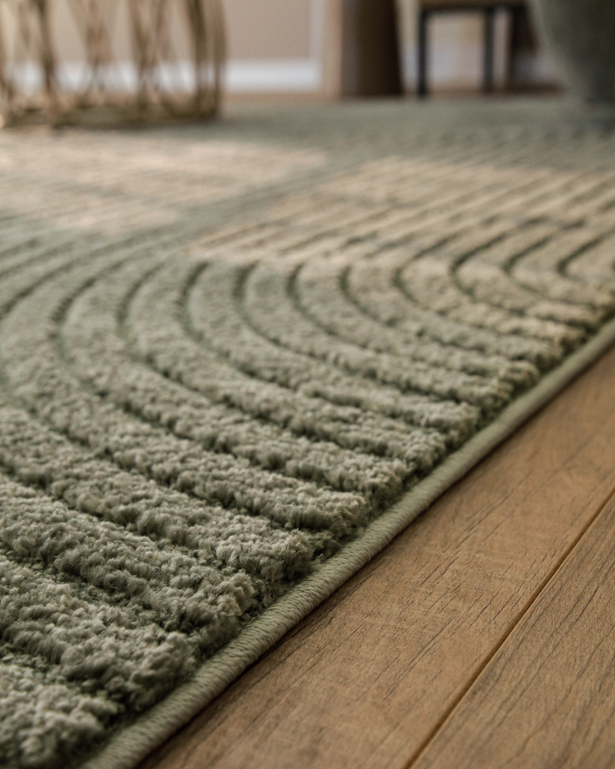 Wecon home Tapis »Bolen« Rectangulaire 14 mm Höhe Gewebter Teppich, Kurzflor, 3D Design, pflegeleicht, Wohnzimmer