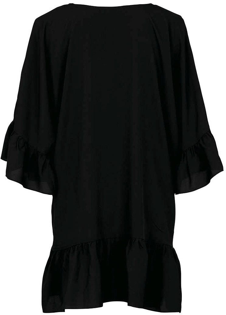 Strandkleid »Style Akalani«, kurzes, weich fallendes Oversize Kleid, Cover-Up