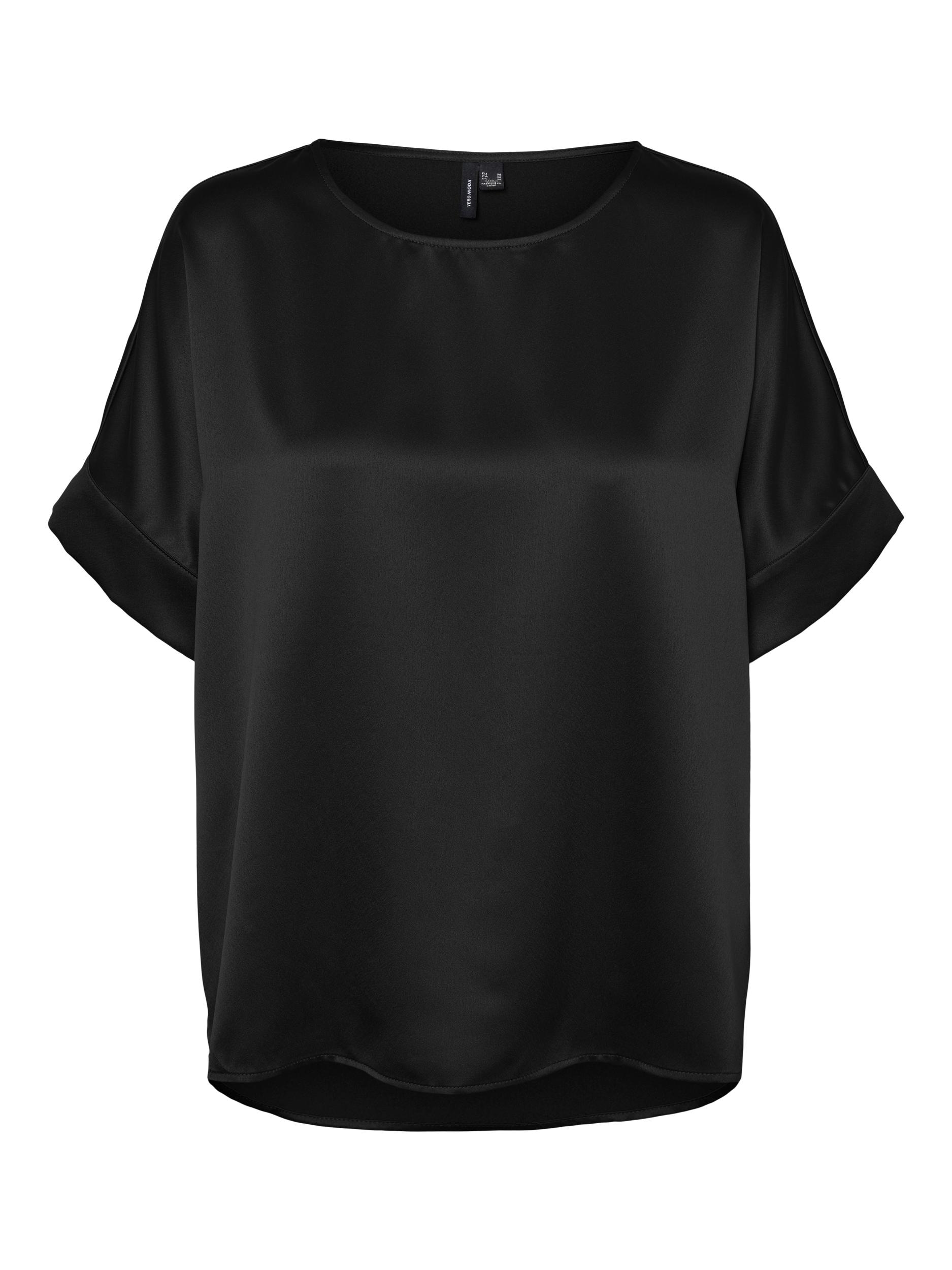 Vero Moda Shirtbluse »VMMERLE 2/4 O-NECK TOP WVN GA NOOS« versandkostenfrei  auf