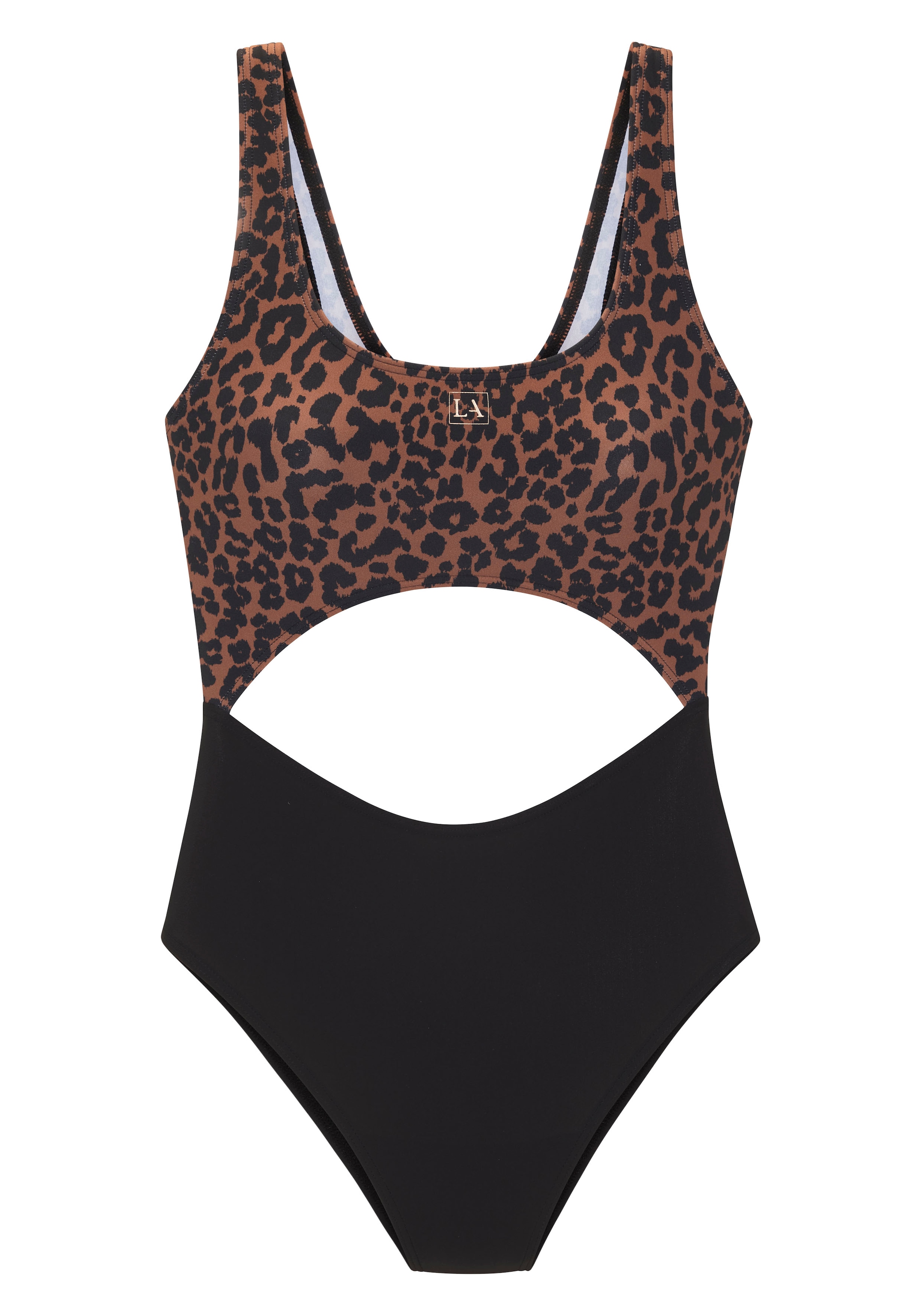 LASCANA ACTIVE Badeanzug mit Leo-Print