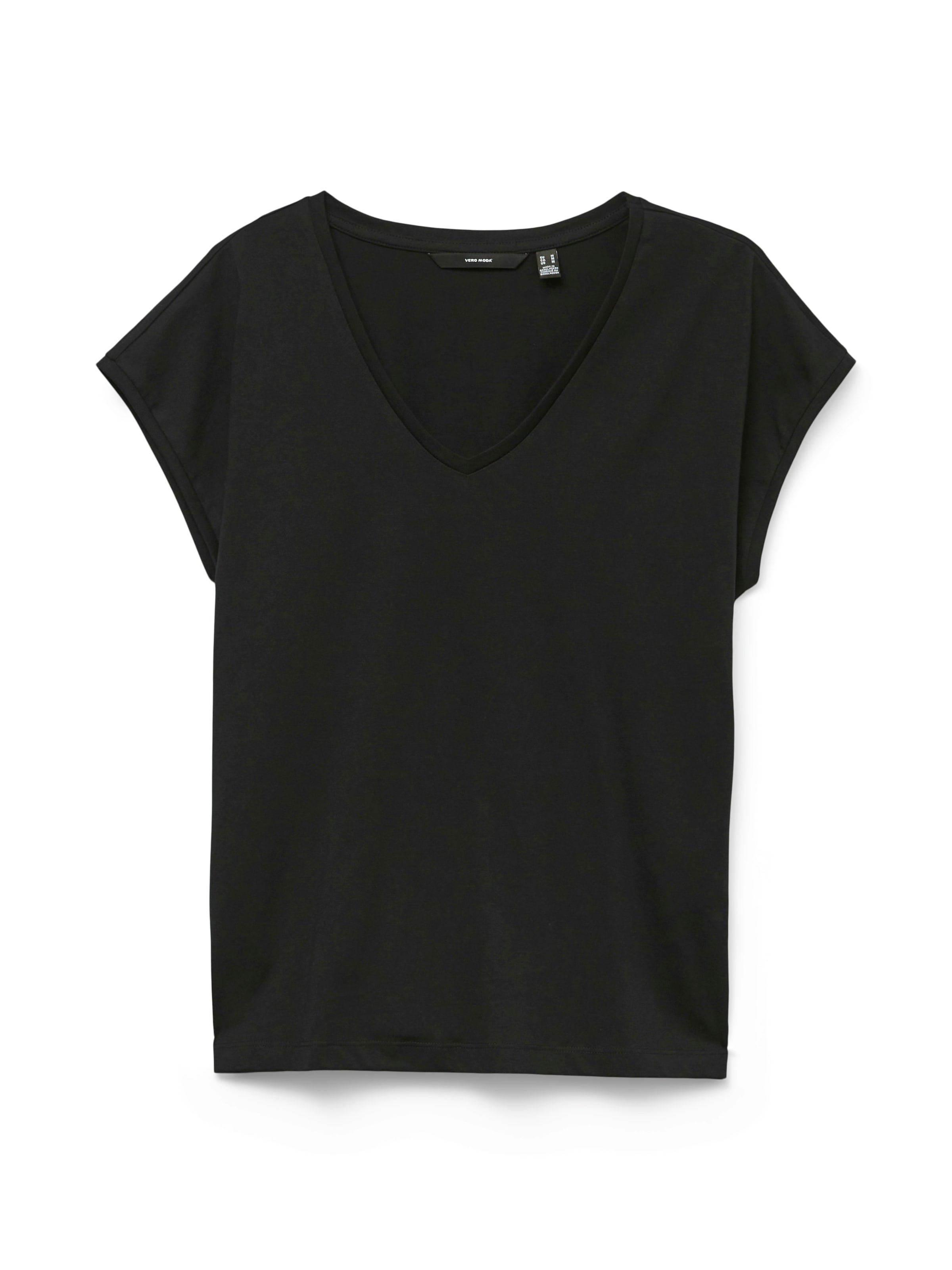 Vero Moda Kurzarmshirt »VMLUNA SS V-NECK TEE JRS NOOS«