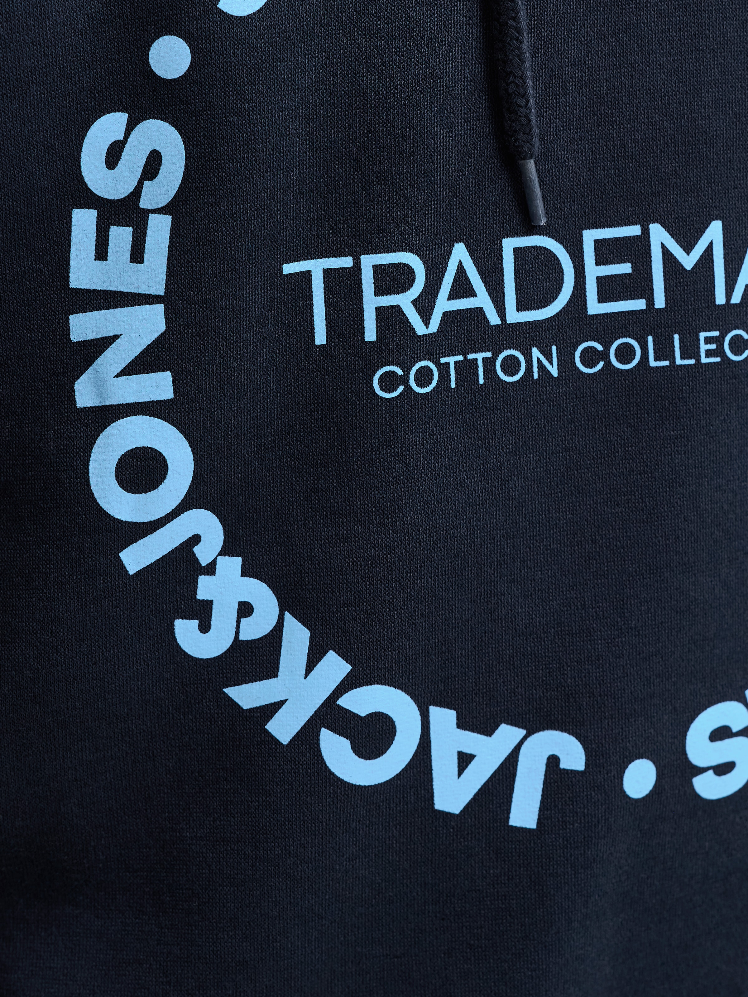 Jack & Jones PlusSize Sweat à capuche »JJBENSON SWEAT HOOD PLS«, mélange de matériaux, coupe régulière
