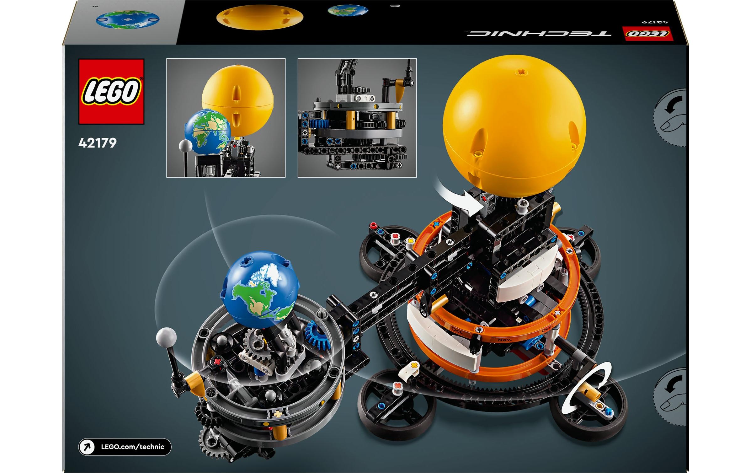 LEGO® Spielbausteine »Technic Sonne Erde Mond Modell 42179«, (526 St.)
