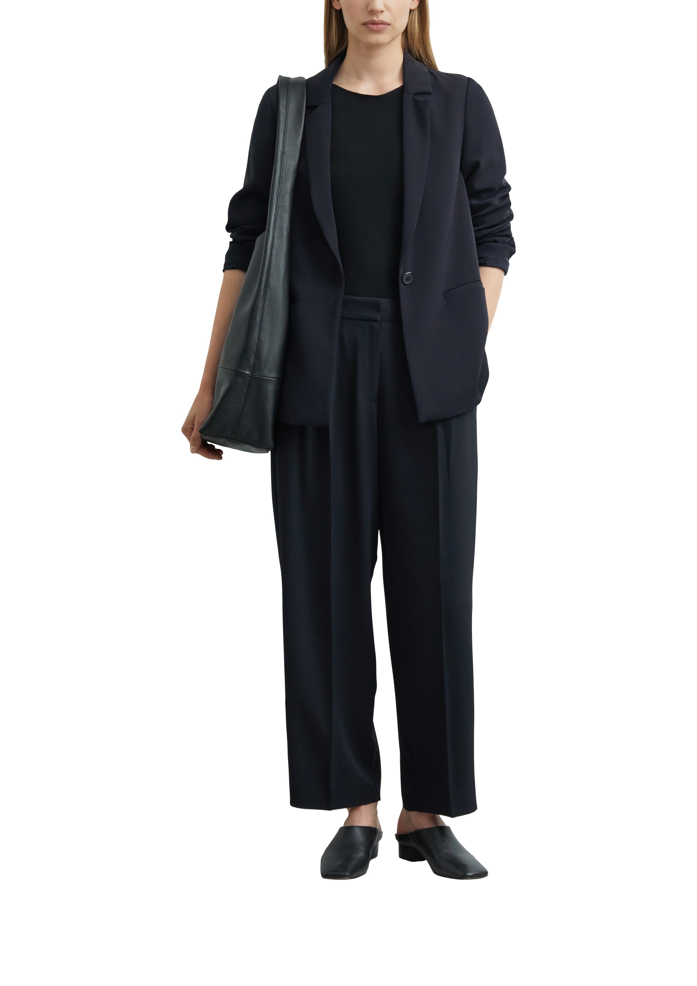 Comma Pantalon en tissu  avec stretch