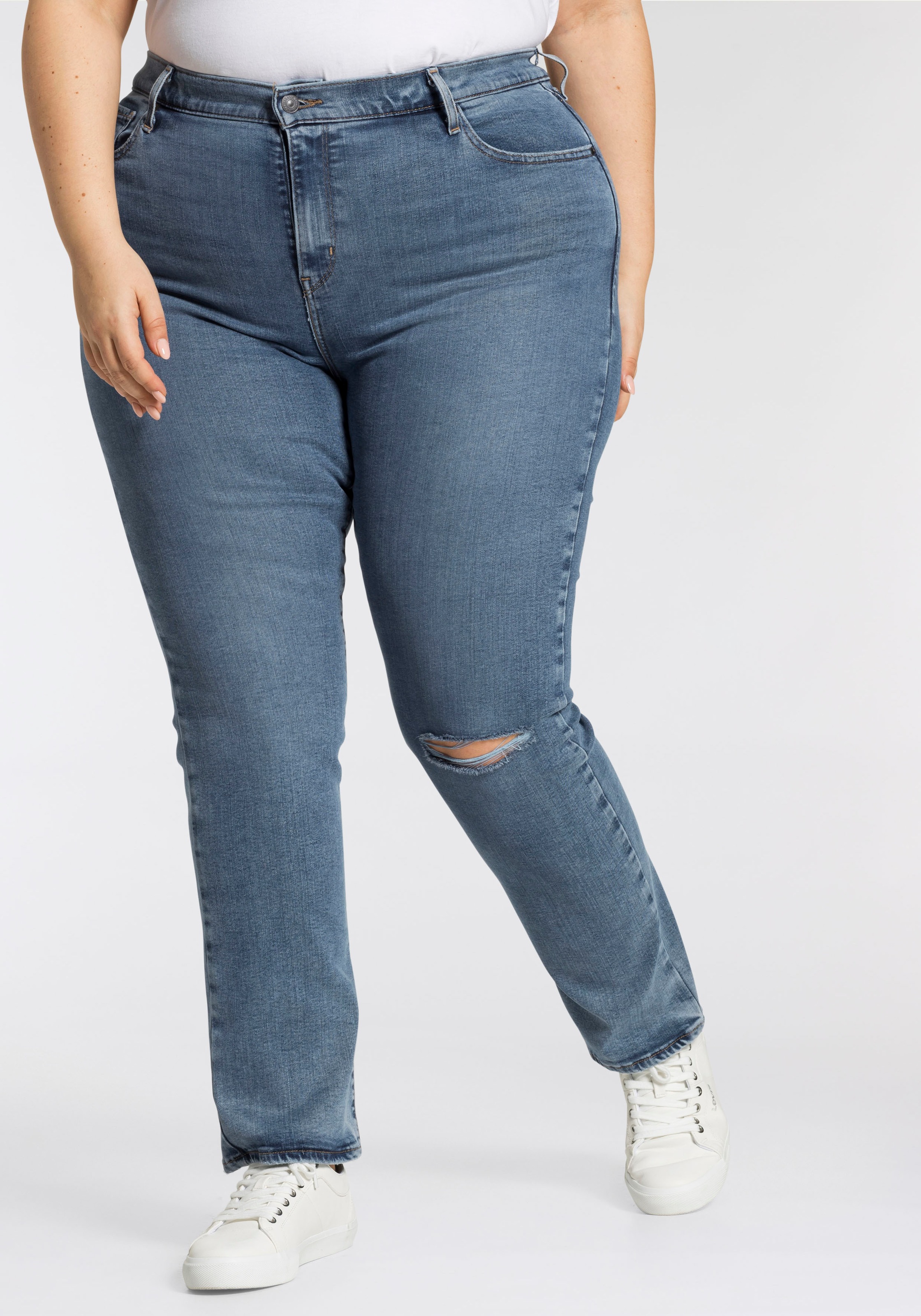 Image of Levi's® Plus Gerade Jeans »724 PL HR STRAIGHT«, Mit Levi's® Markenflag bei Ackermann Versand Schweiz