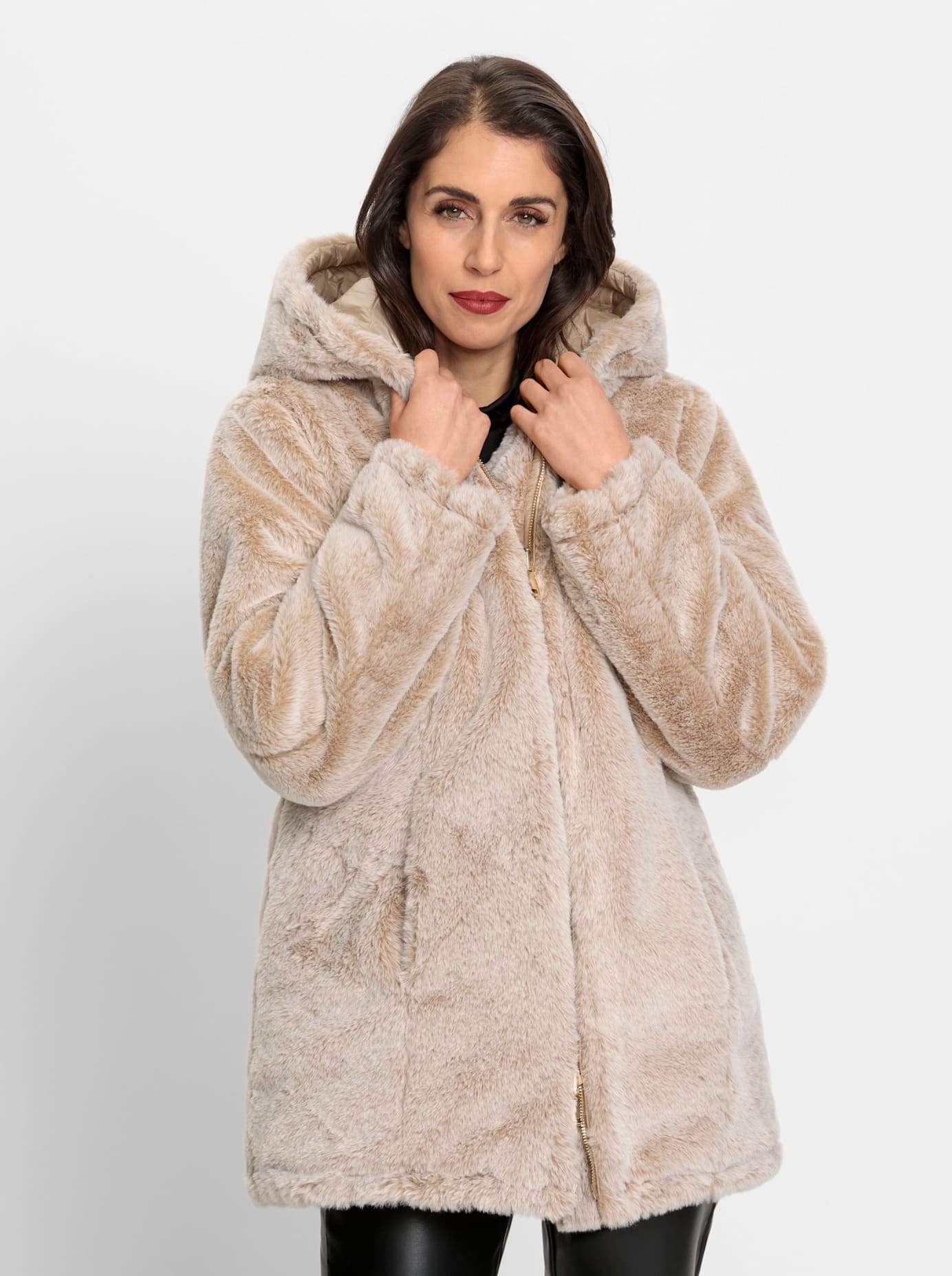 heine Wendejacke, mit Kapuze