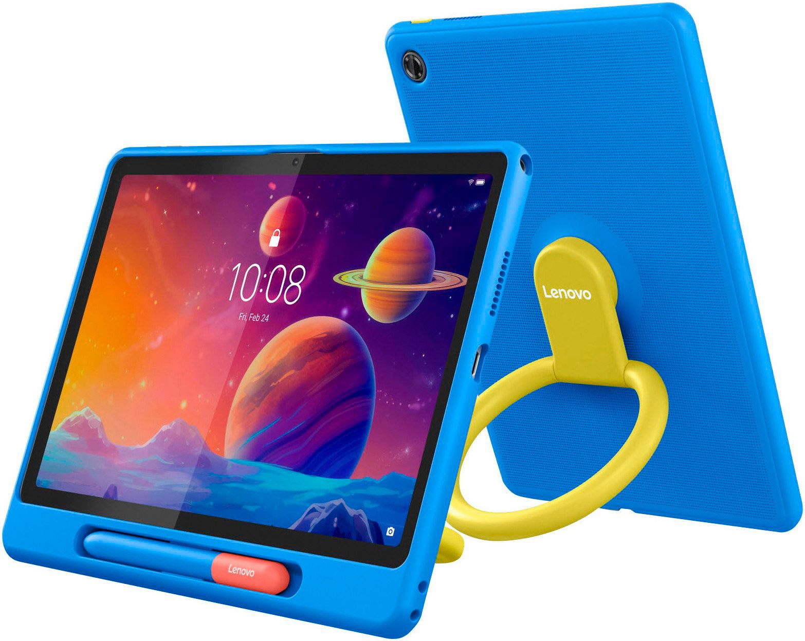 Image of Lenovo Tablet "Tab 10,1 Zoll mit Lenovo Play Suite (Kids Case & passiver Stift)" (25,7 cm / 10,1 ″) Android 64 GB WUXGA Kids-Case abnehmbar - Tablet für alle Altersgruppen geeignet)