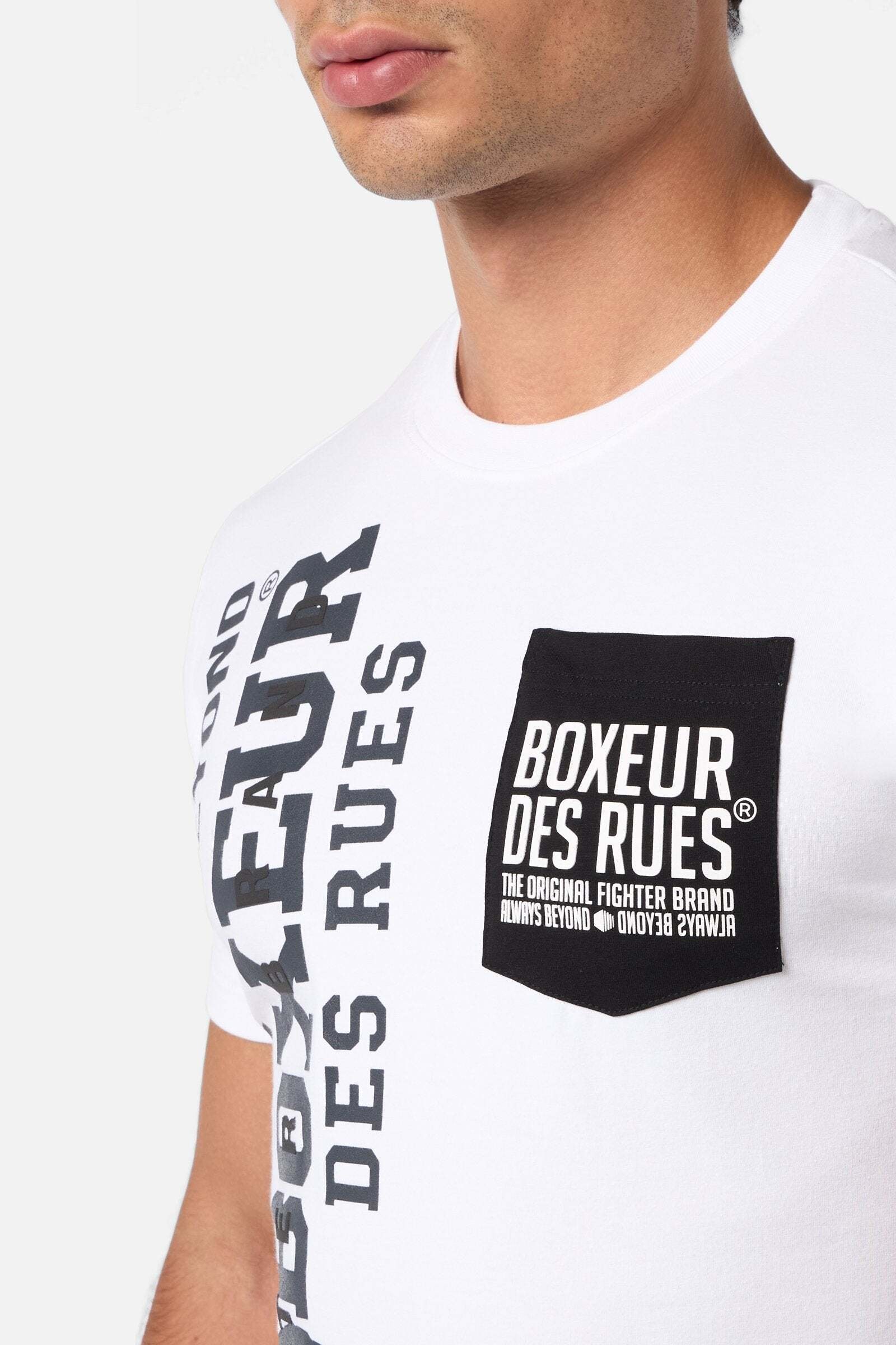 BOXEUR DES RUES T-Shirt »BOXEUR DES RUES T-Shirt Short Sleeve Tee With Pocket«