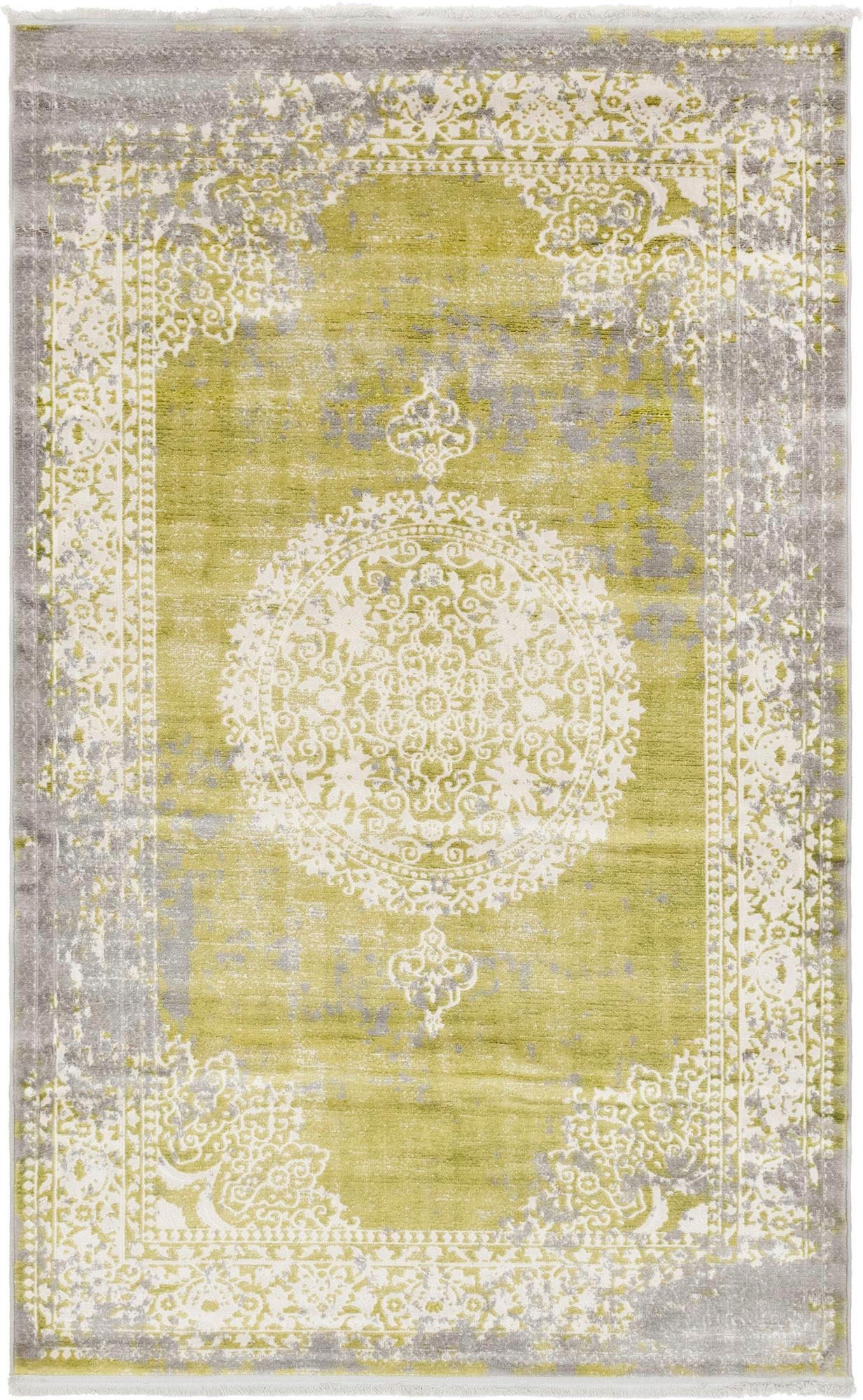 Image of Myflair Möbel & Accessoires Teppich »Claasy New«, rechteckig, 8 mm Höhe, Kurzflor, gewebt, Orient-Optik, Vintage Design, mit Fransen, ideal im Wohnzimmer & Schlafzimmer bei Ackermann Versand Schweiz