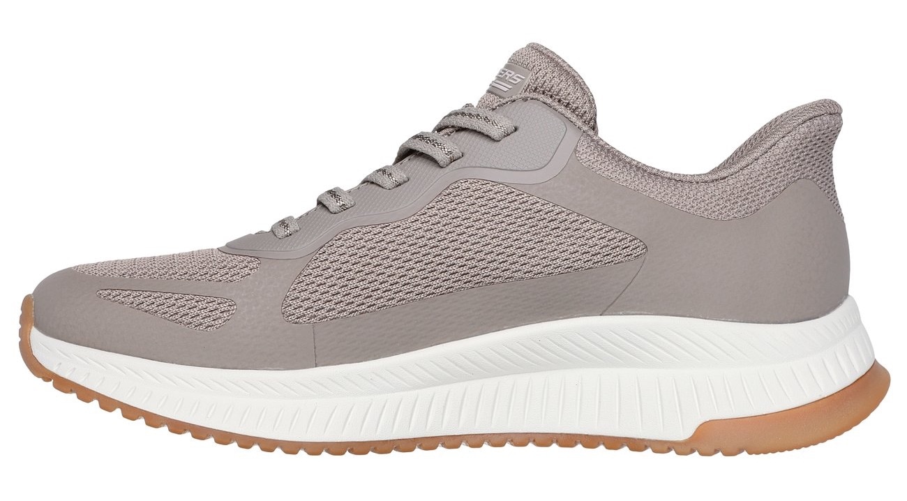 Skechers Baskets slip-on »BOBS SQUAD 4«  Slipper, Freizeitschuh, Halbschuh mit Memory Foam