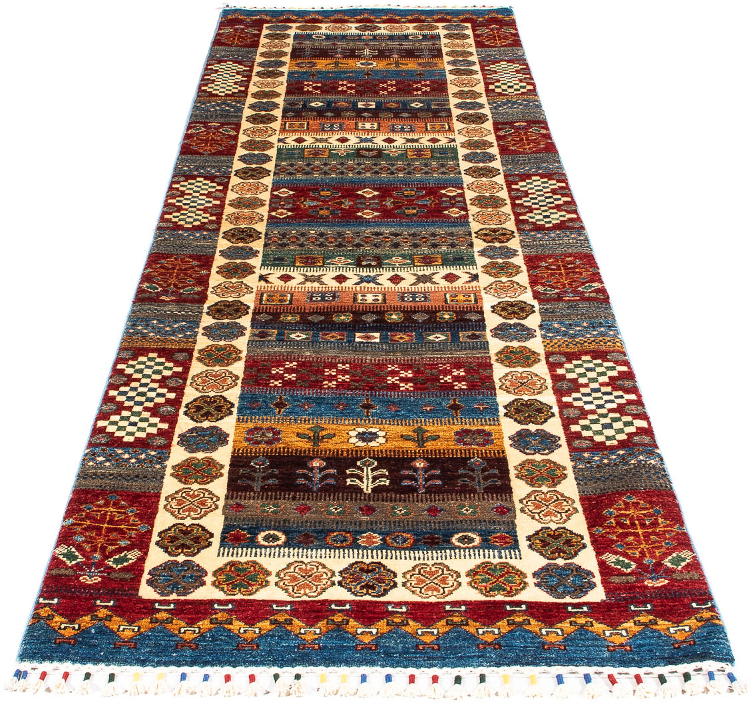 Image of morgenland Orientteppich »Ziegler - Ariana - 286 x 89 cm - mehrfarbig«, rechteckig, 6 mm Höhe, Wohnzimmer, Handgeknüpft, Einzelstück mit Zertifikat bei Ackermann Versand Schweiz