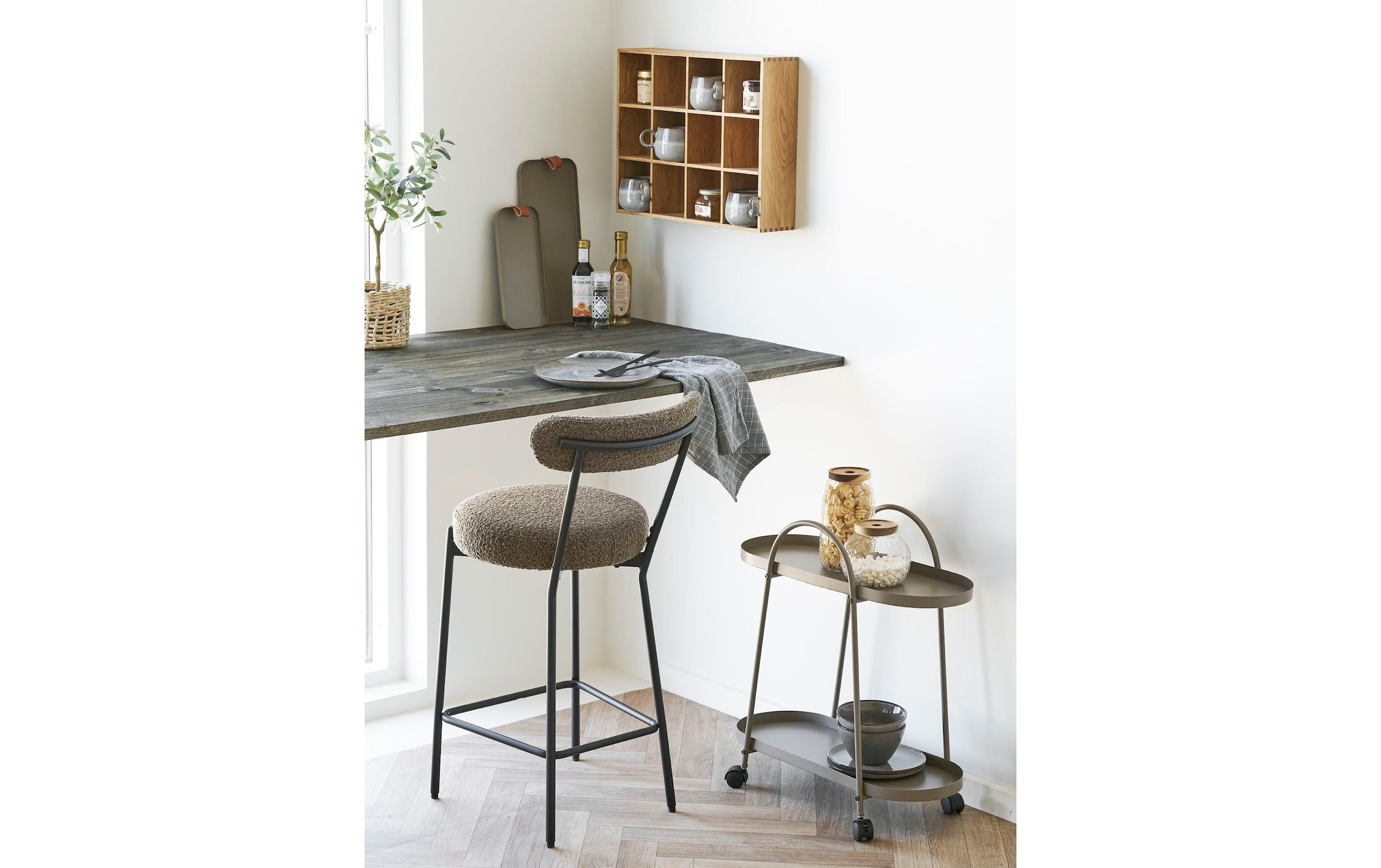 House Nordic Chariot de service »Empoli 60 x 27,5 x 64 cm«