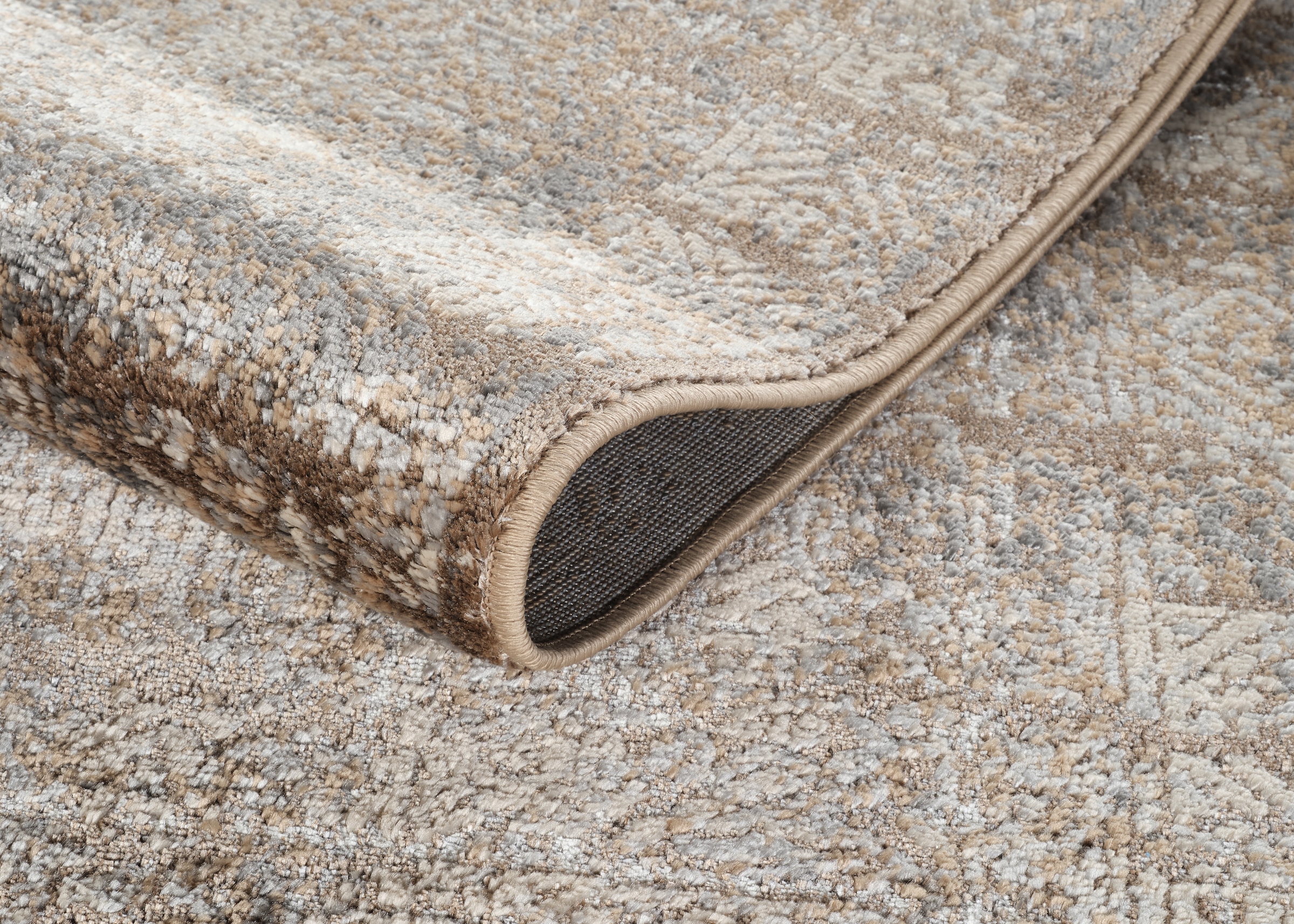 my home Läufer »Selin« rechteckig 9 mm Höhe dezenter Glanz, Schrumpf-Garn-Effekt, im Vintage-Look, dichte Qualität