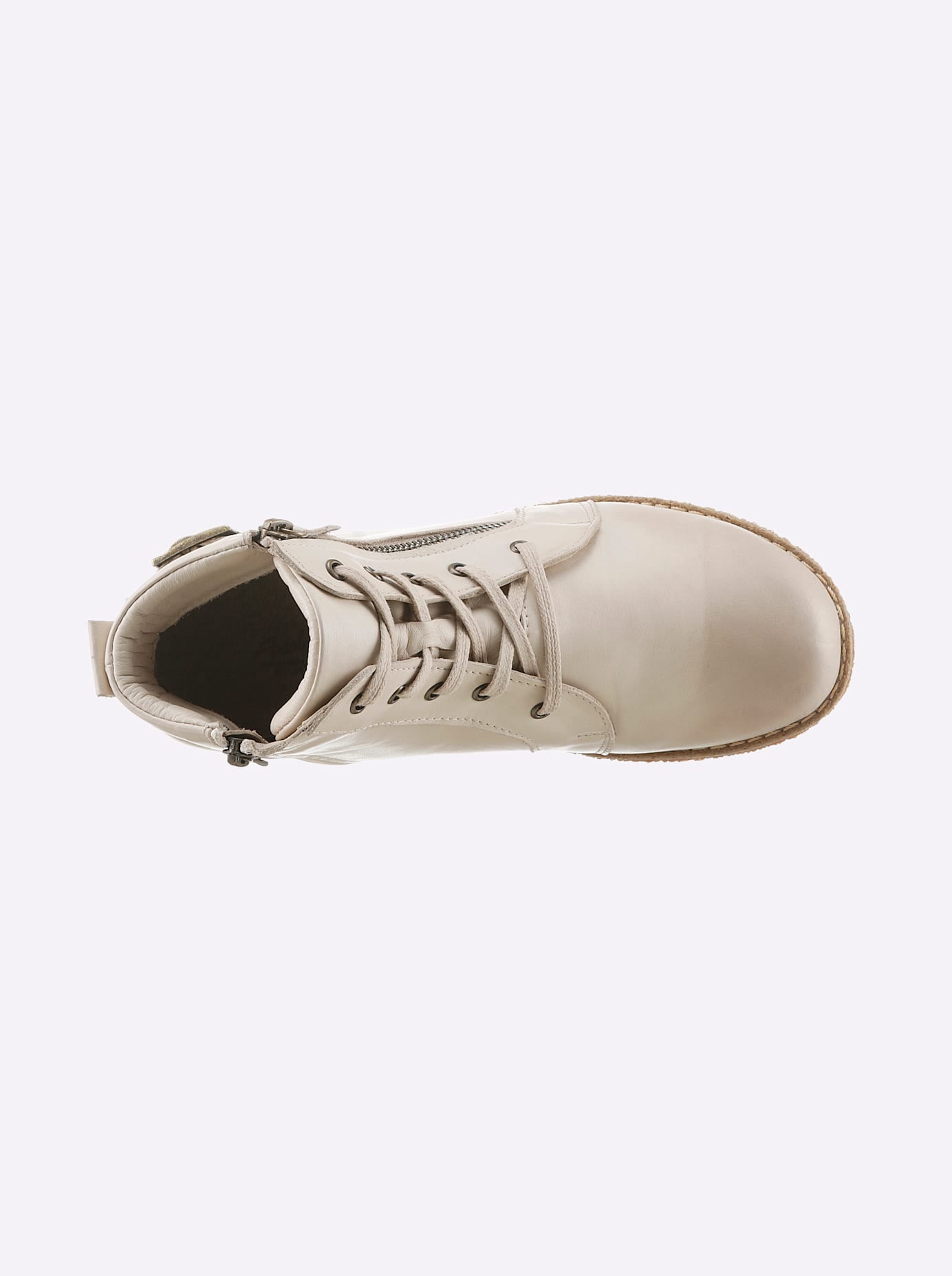 Bottines à lacets