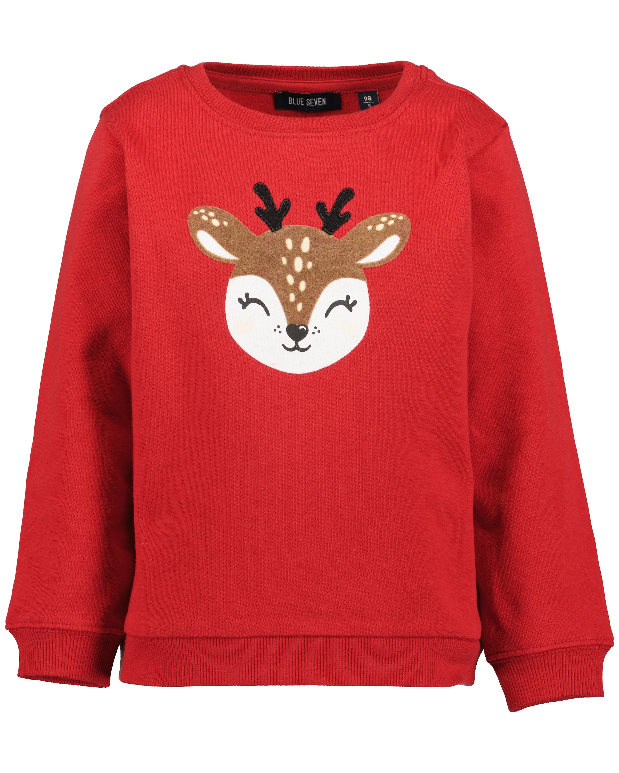 Blue Seven Sweatshirt mit weihnachtlichen Motiven