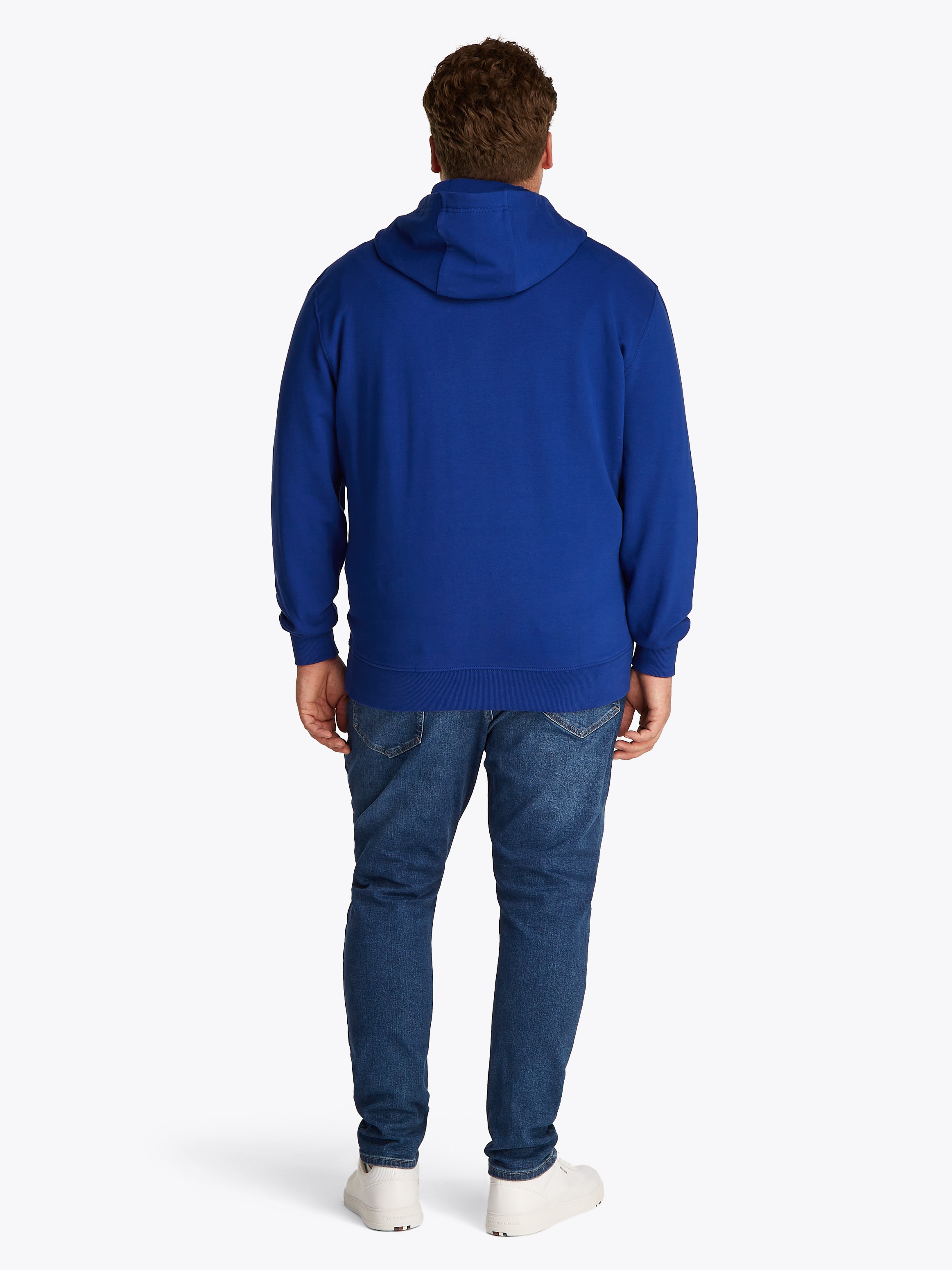 Tommy Hilfiger Big & Tall Kapuzensweatshirt »BT-HILFIGER CENTER STACK HOODY-B«, Grosse Grössen