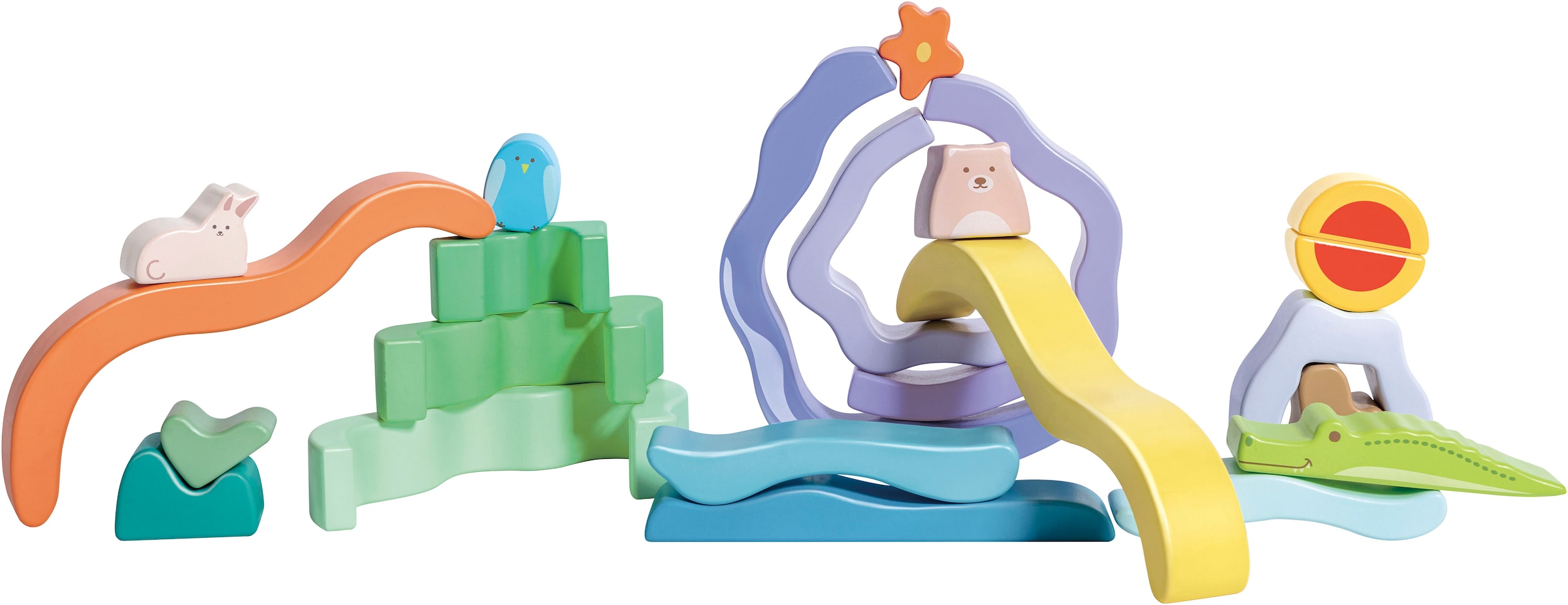 Hape Briques de jeu »Landschaftsbausteine«