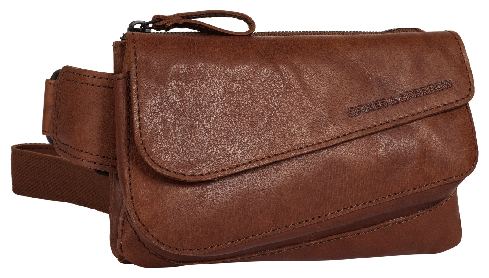 Spikes & Sparrow Gürteltasche echt Leder