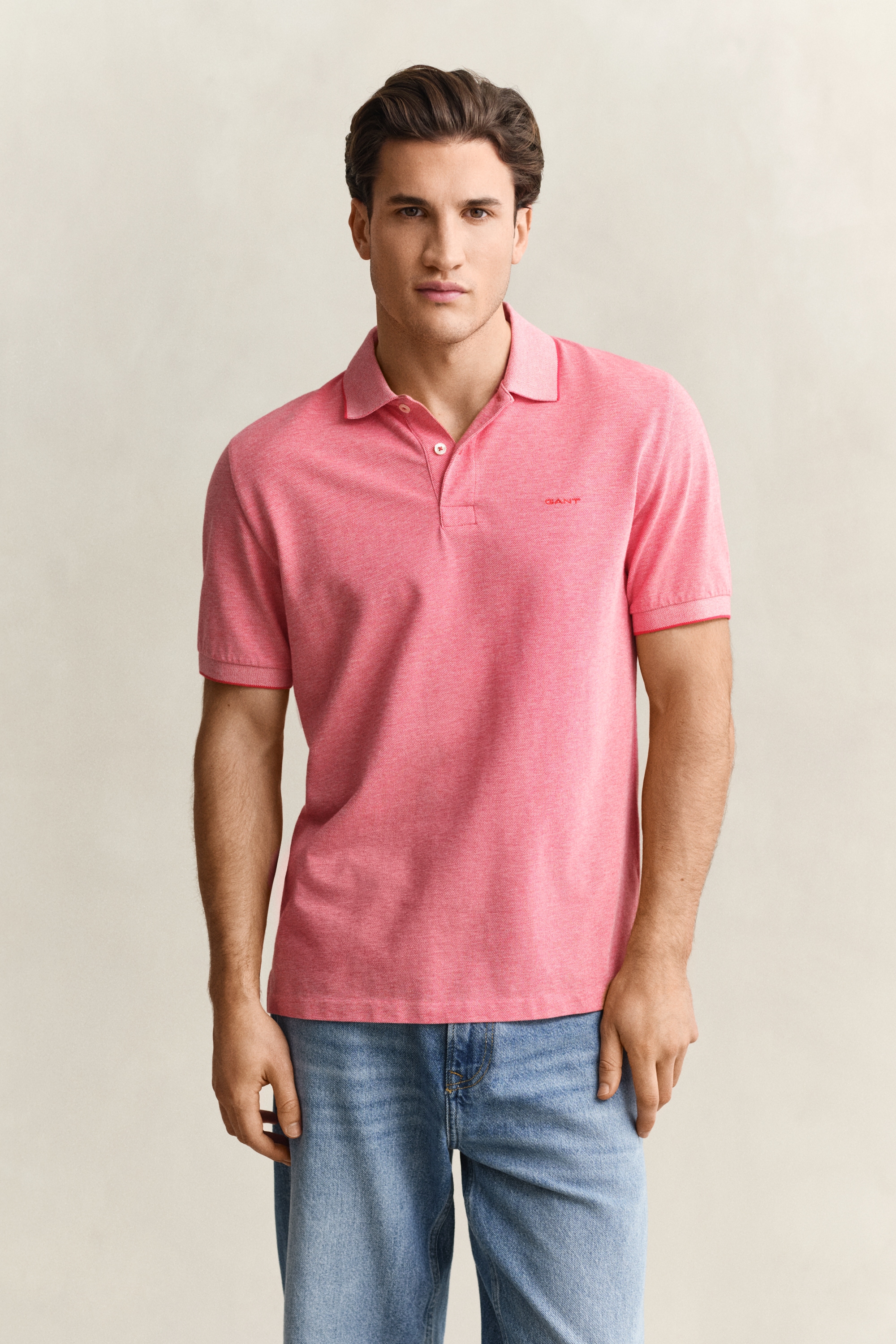 Image of Gant Poloshirt "2 TONE" Regular fit mit Polokragen